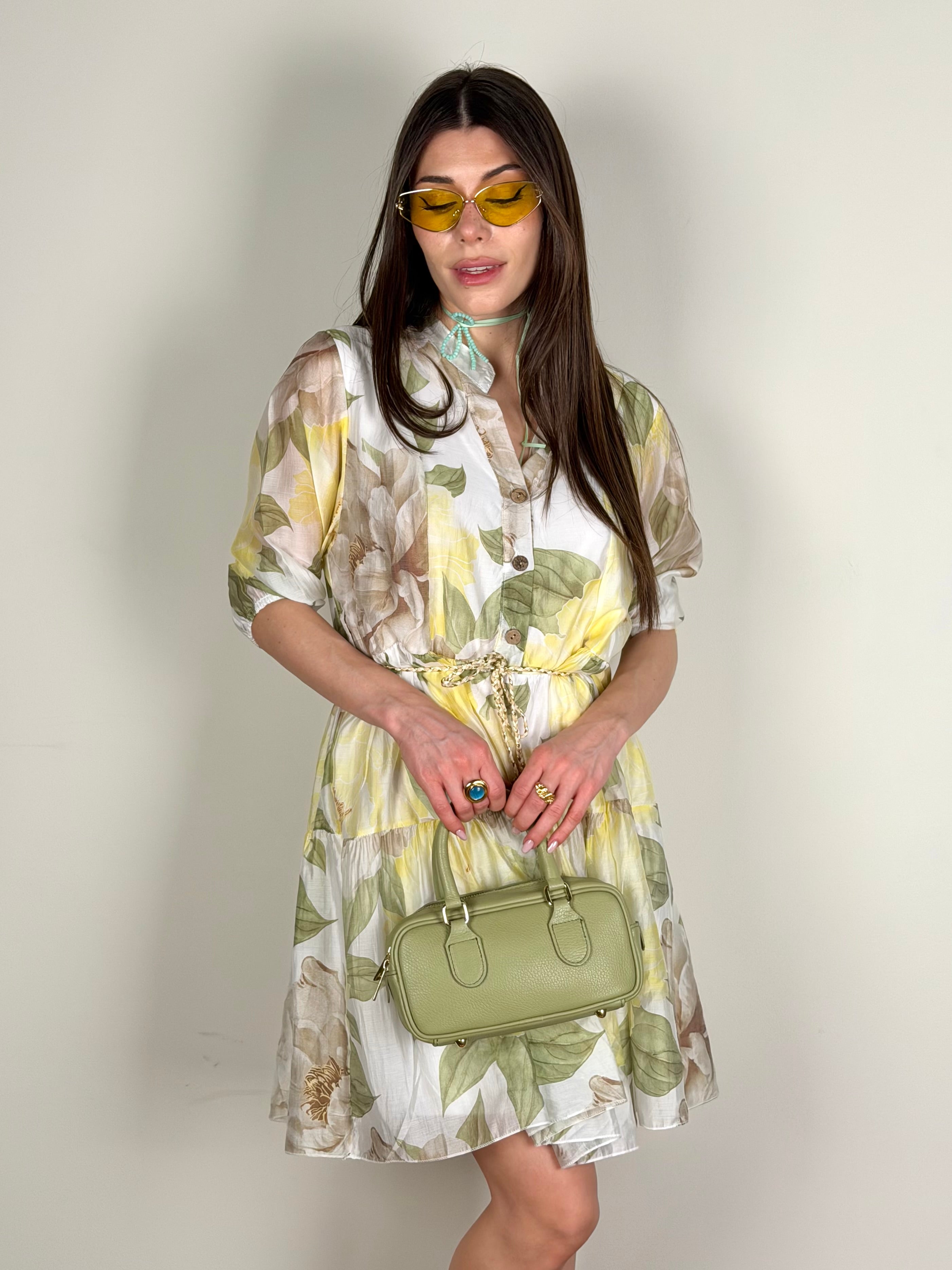Abito primavera giallo