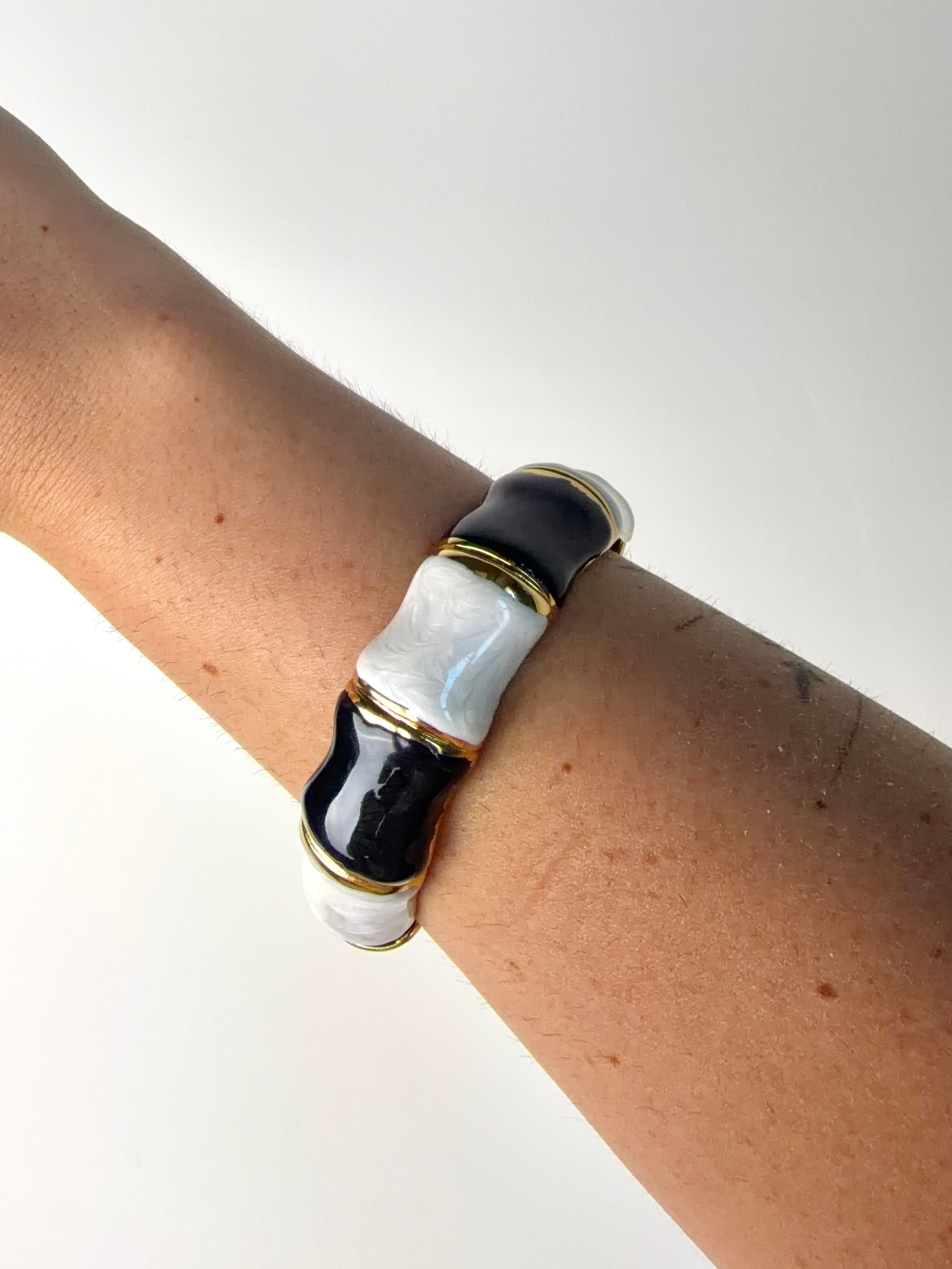 Bracciale bicolor  - collezione Chiaroscuro