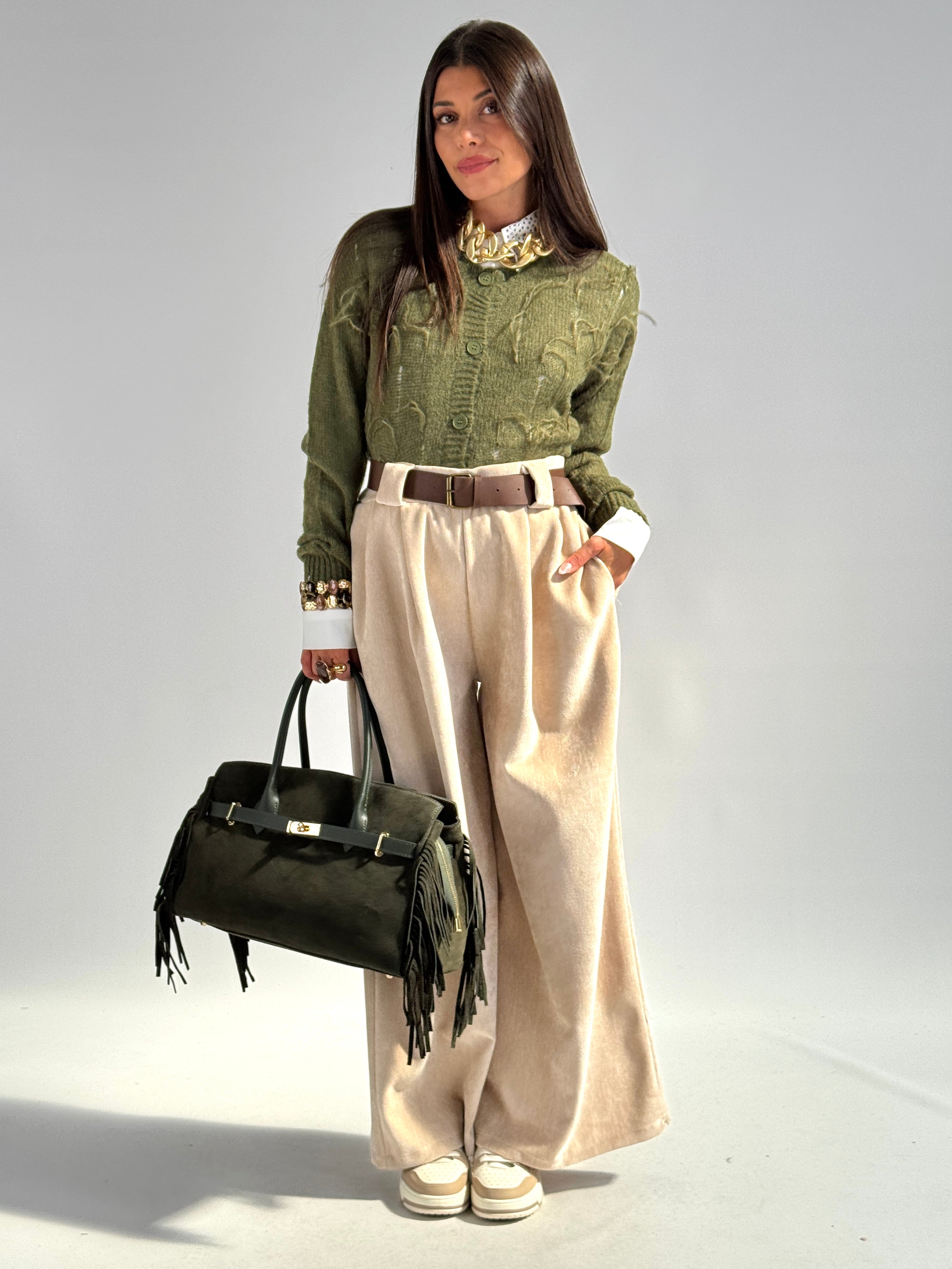 Pantalone Dayana beige