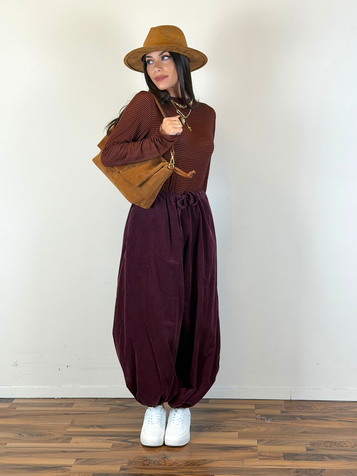 Maglia Ginny bordeaux