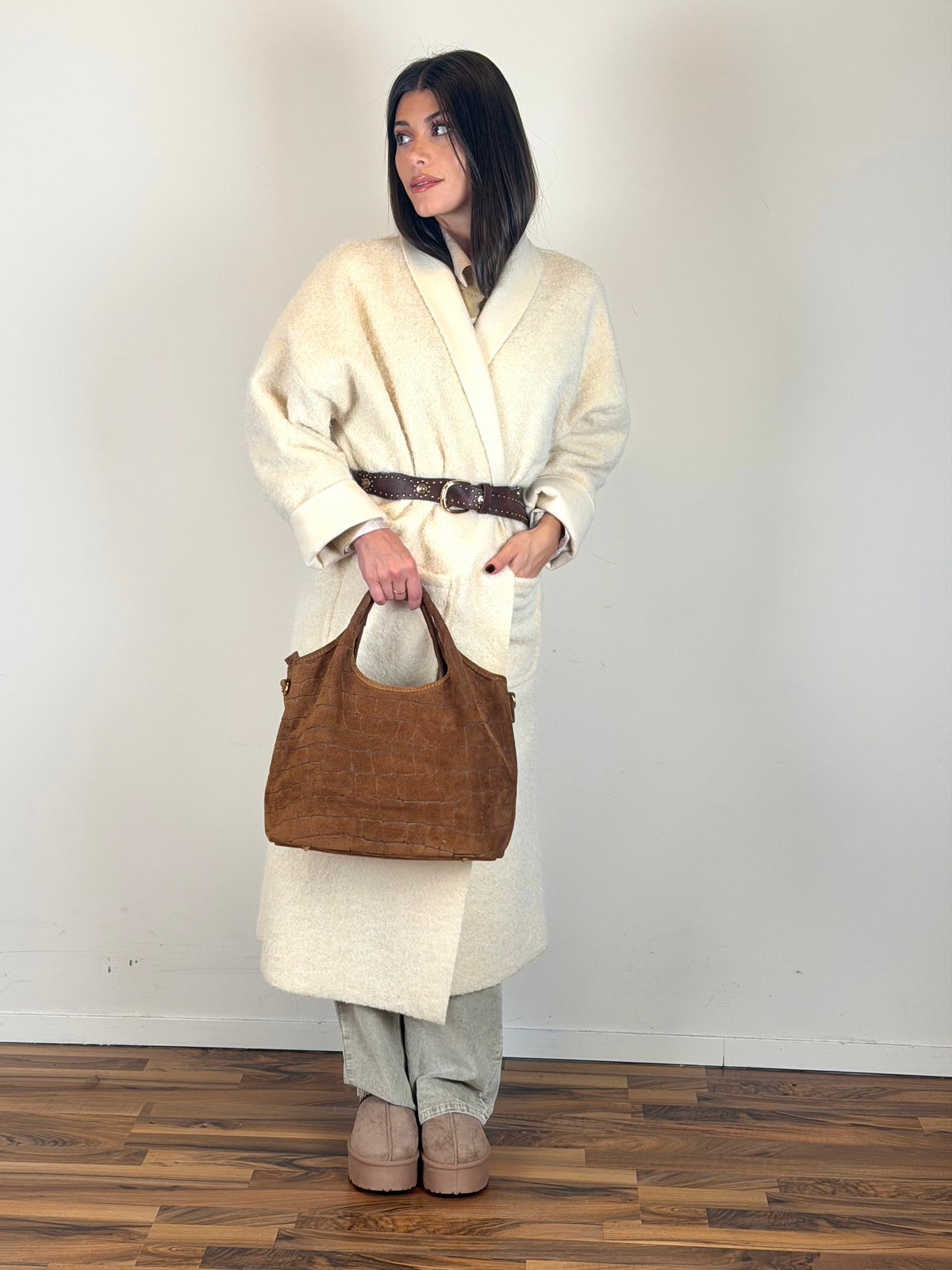 Cappotto Yvonne beige