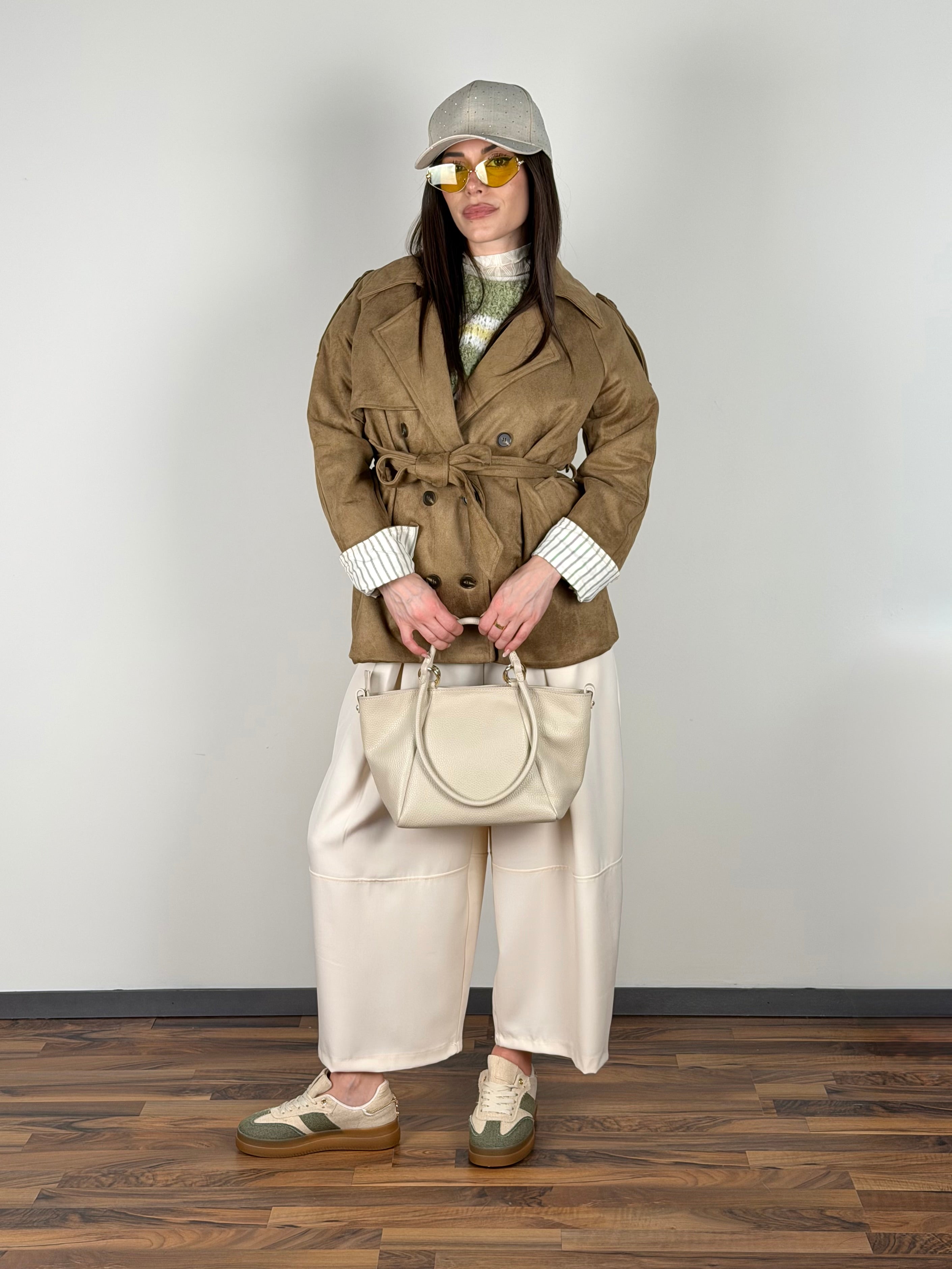 Trench Corinne tabacco