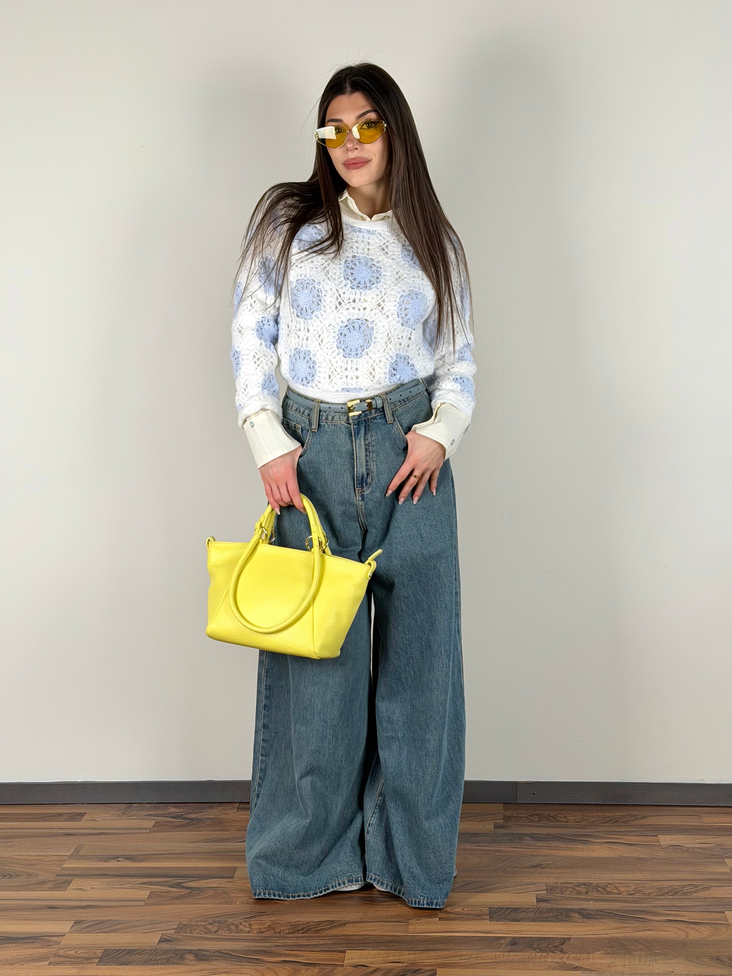 Maglia Dolly celeste