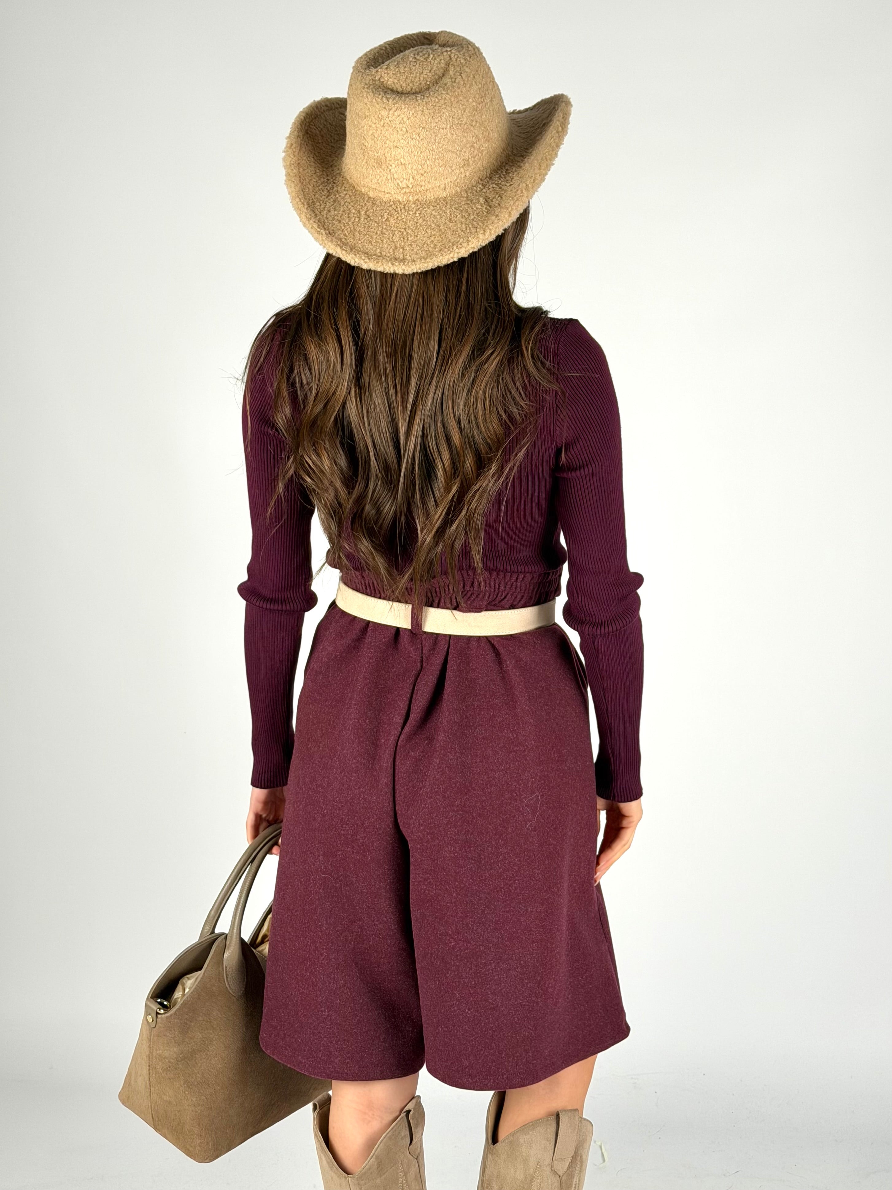 Bermuda Lusilla bordeaux