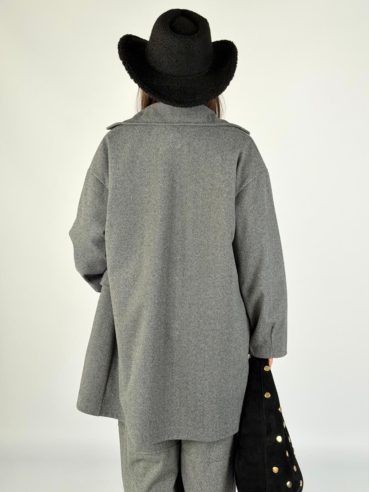 Cappotto bonton nero