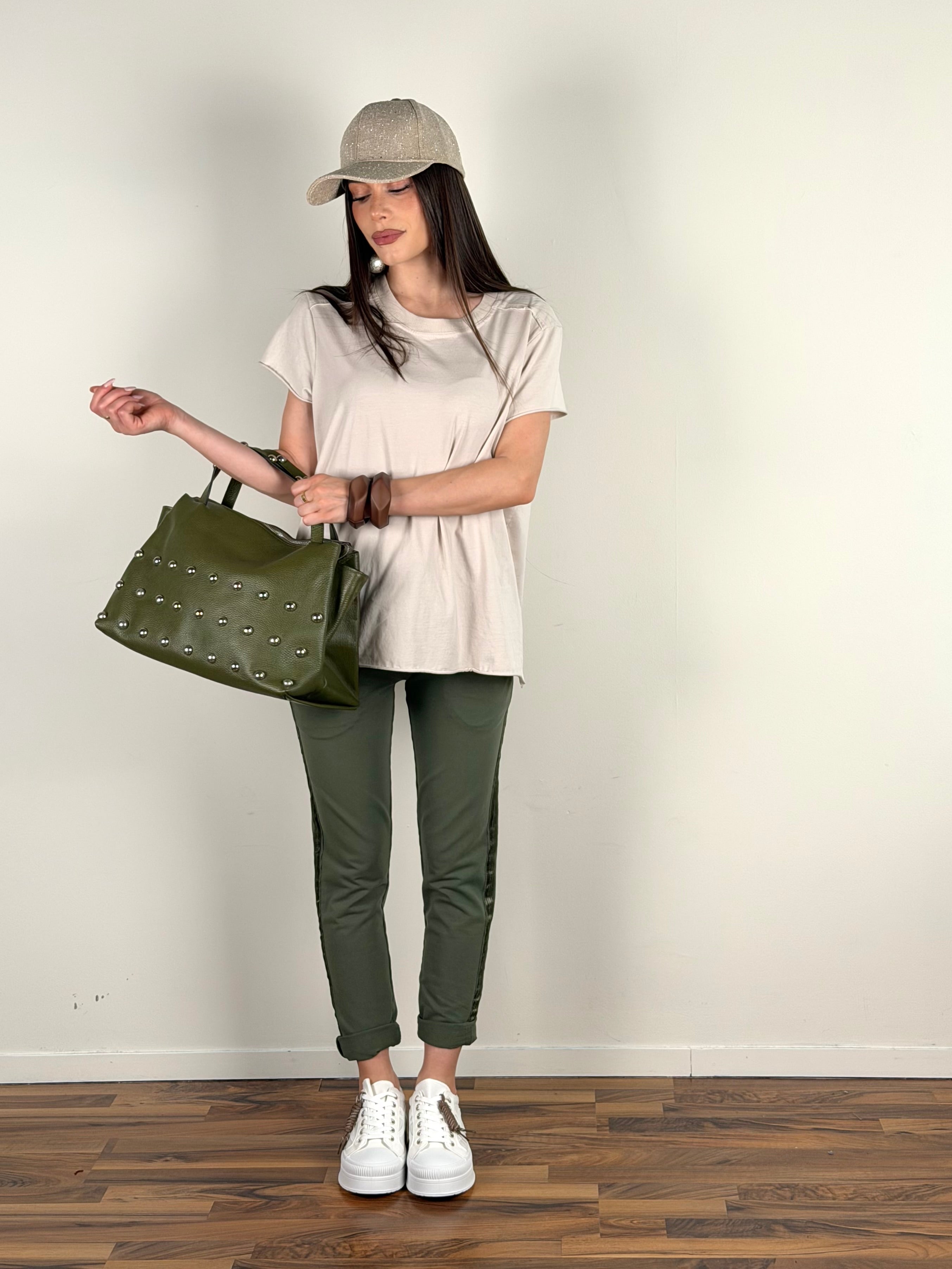 Pantalone Malibu verde