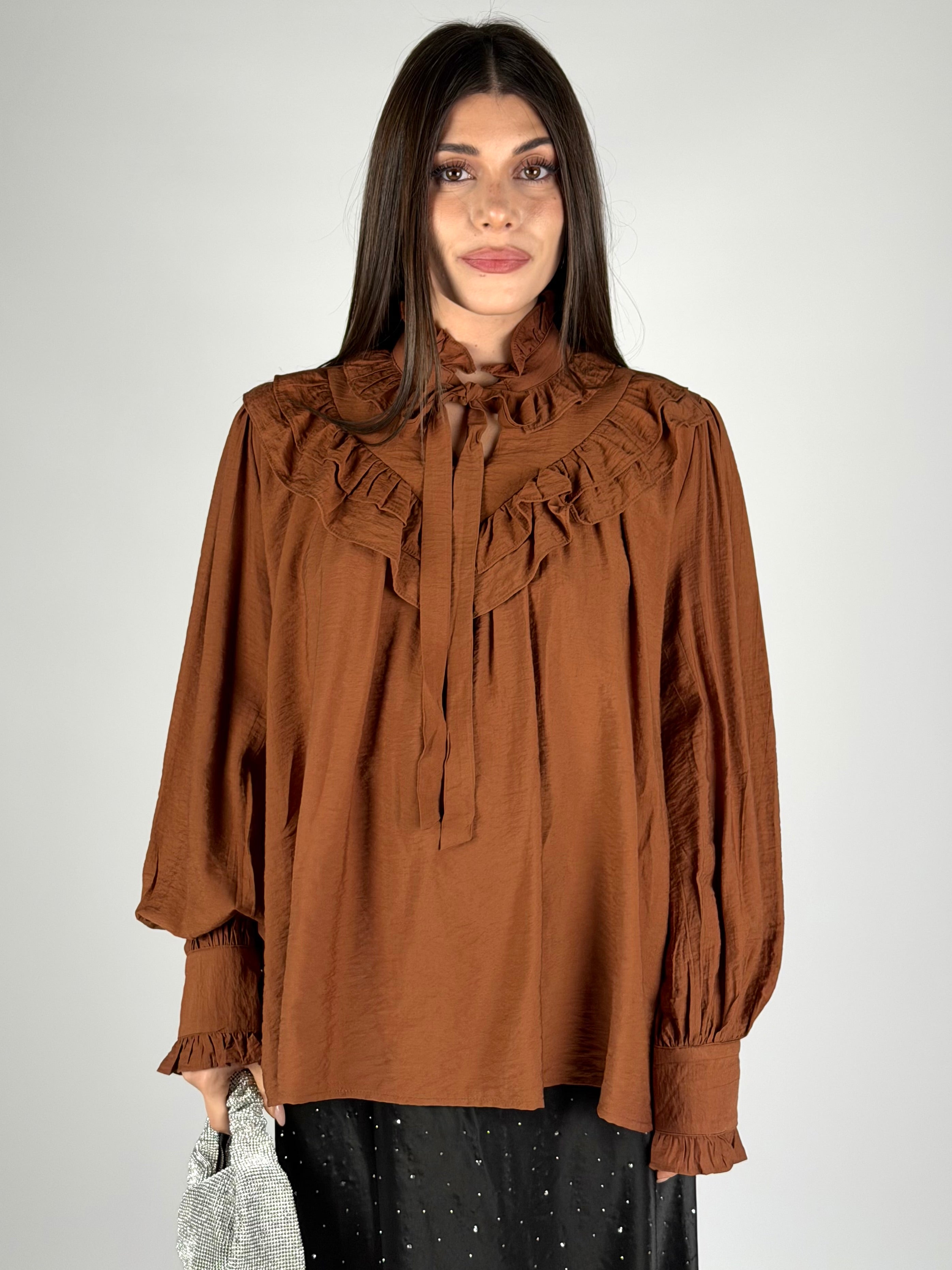 Camicia Suade coccio