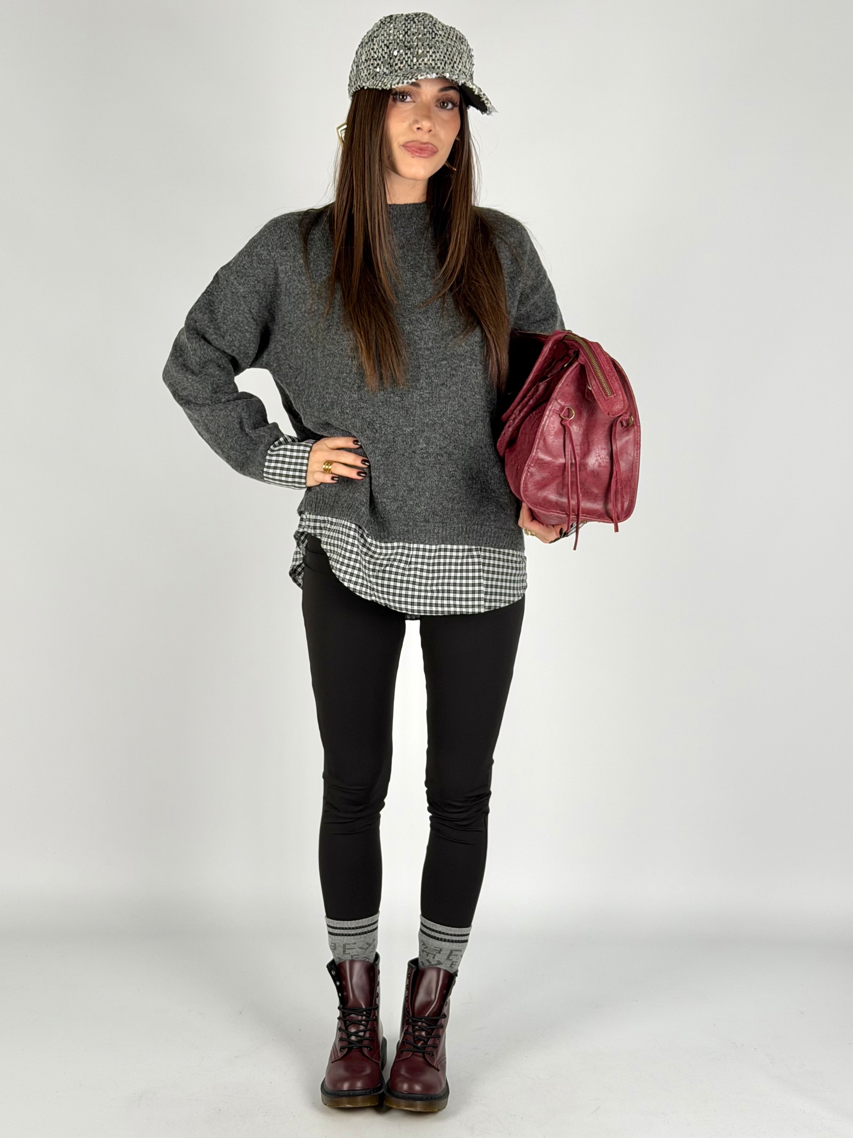 Maglia Margot grigia