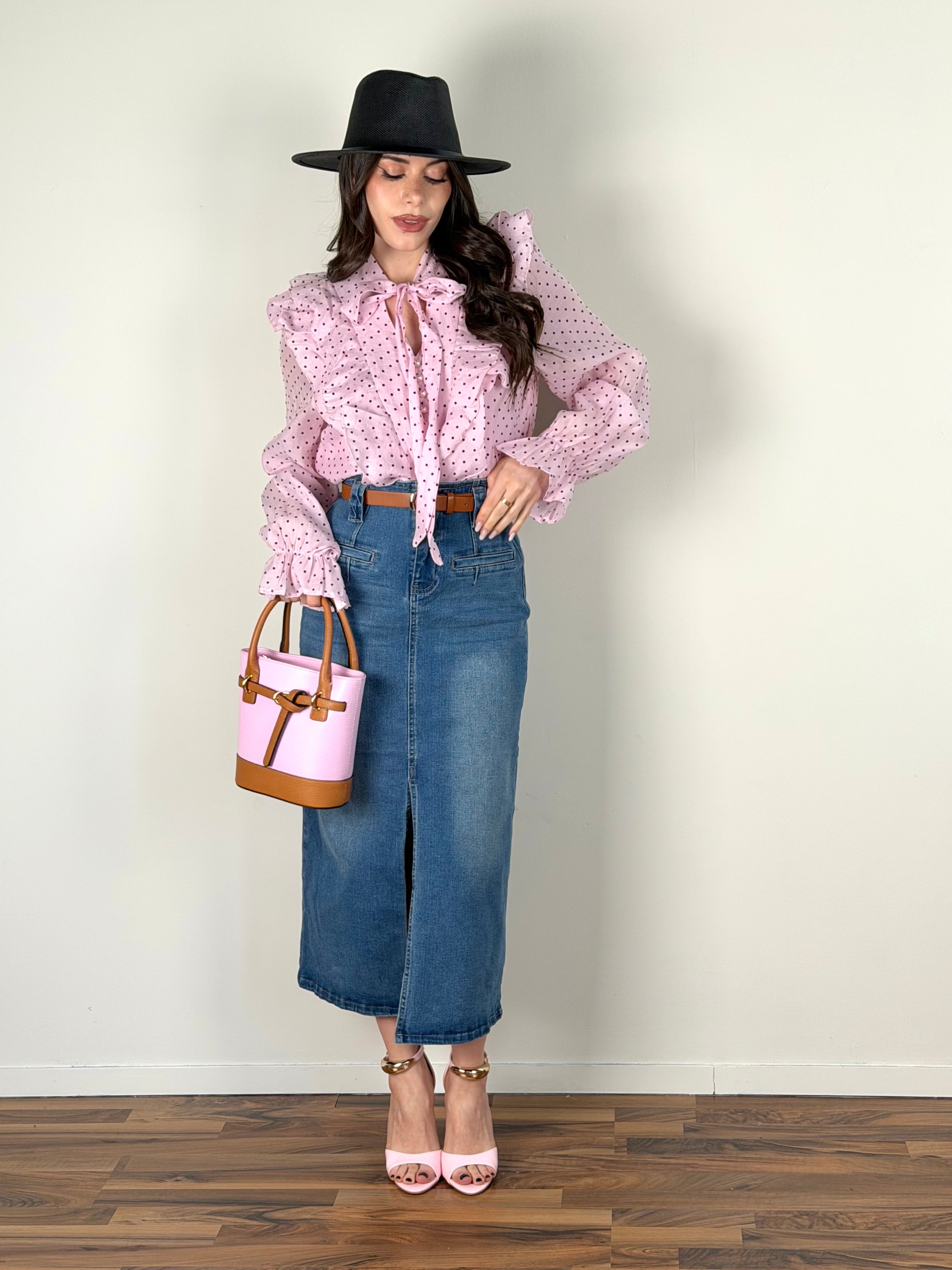 Camicia Chiara rosa