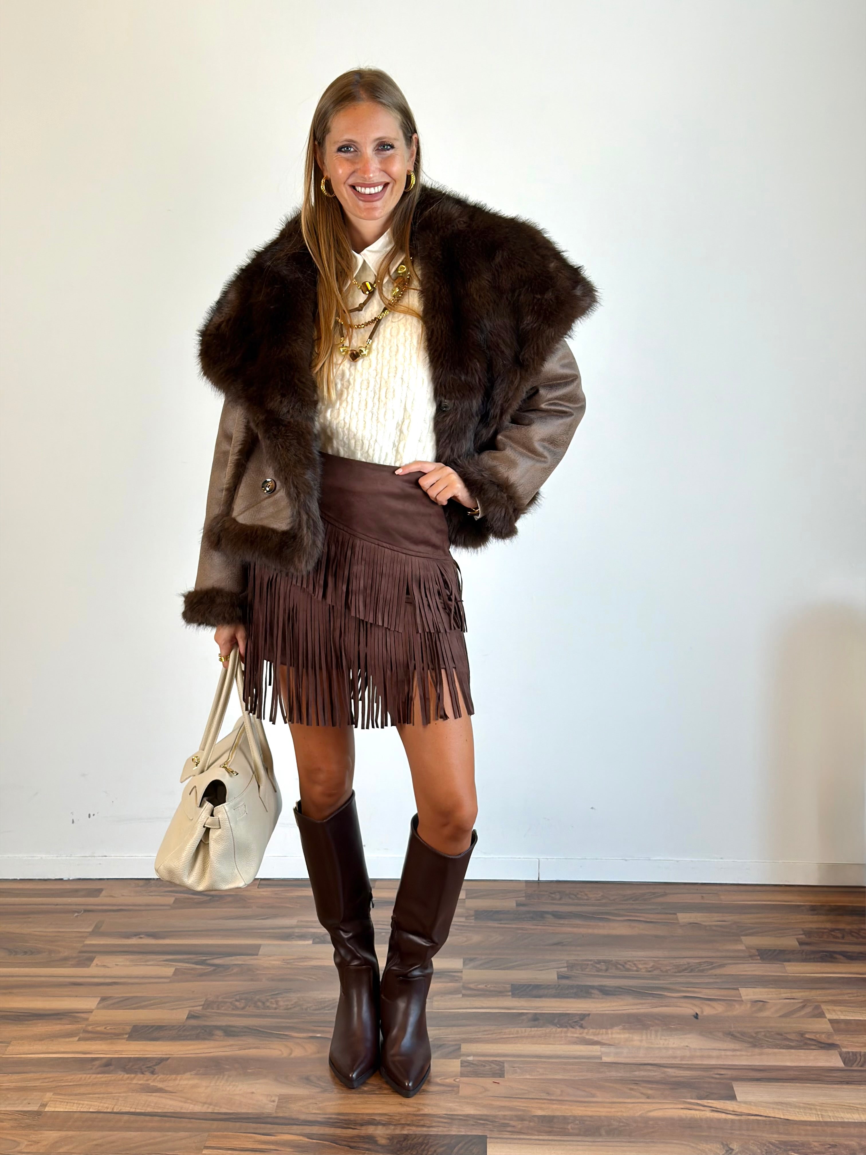 Pelliccia reversibile Jacqueline moro
