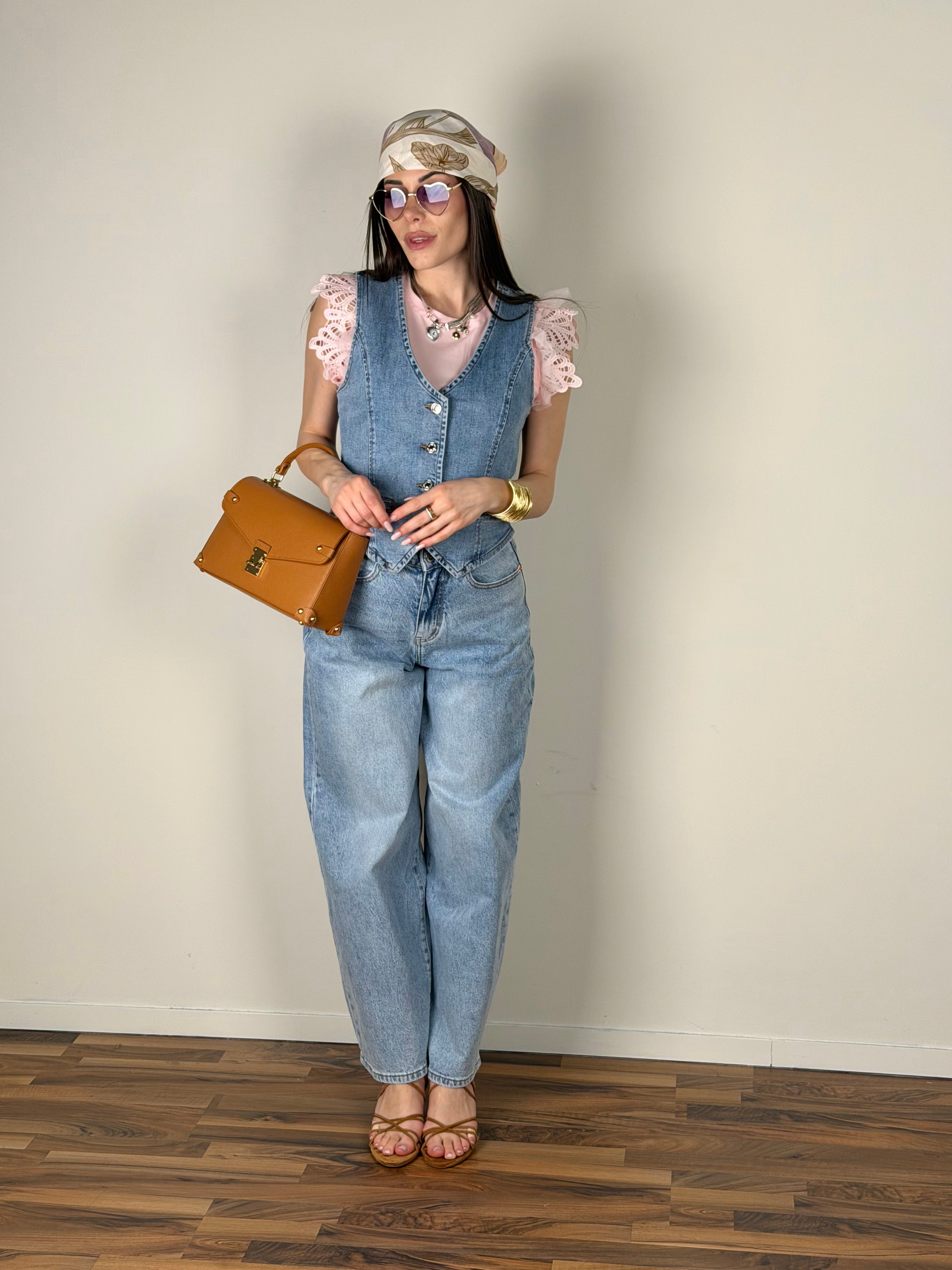 Gilet jeans Barcellona