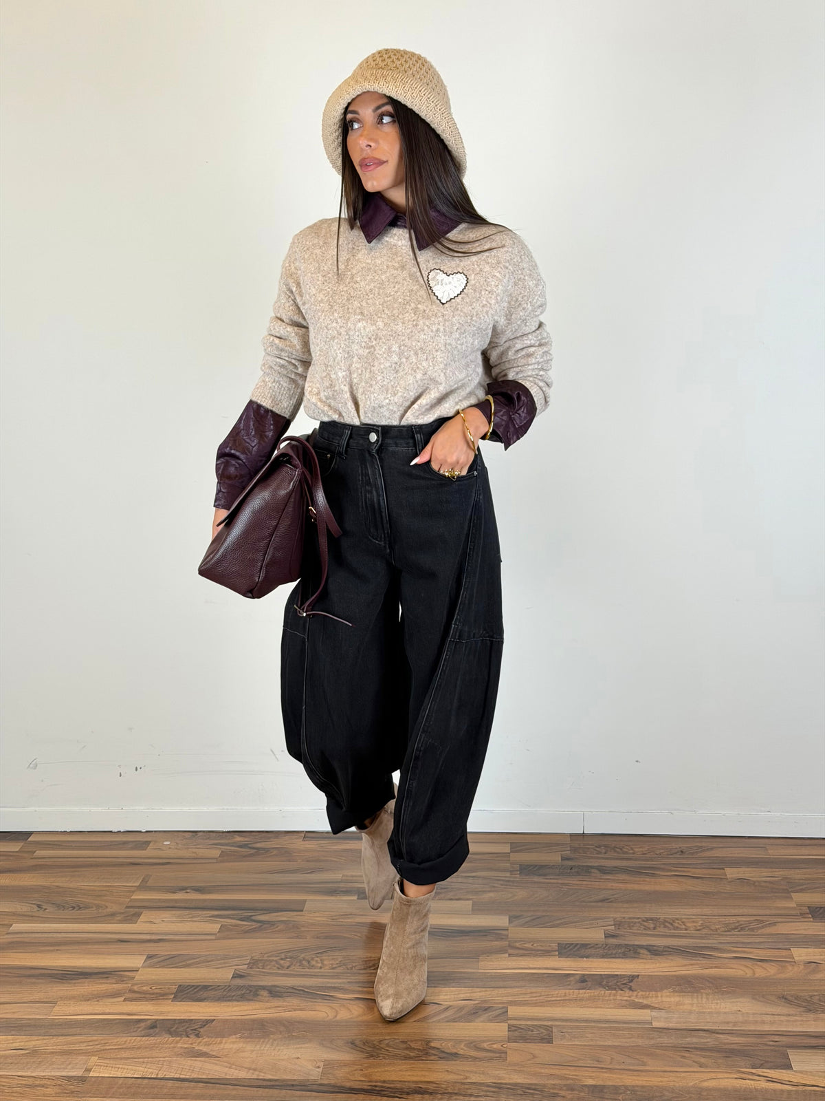 Jeans Berlino nero