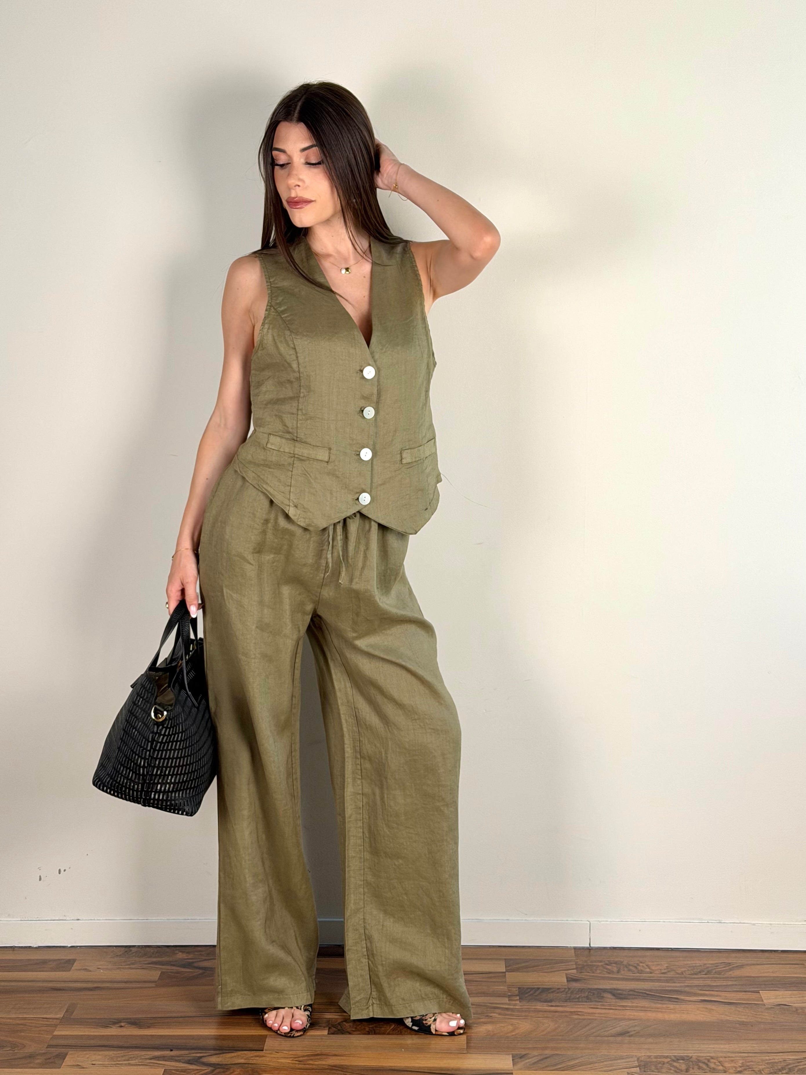 Completo Nadia verde