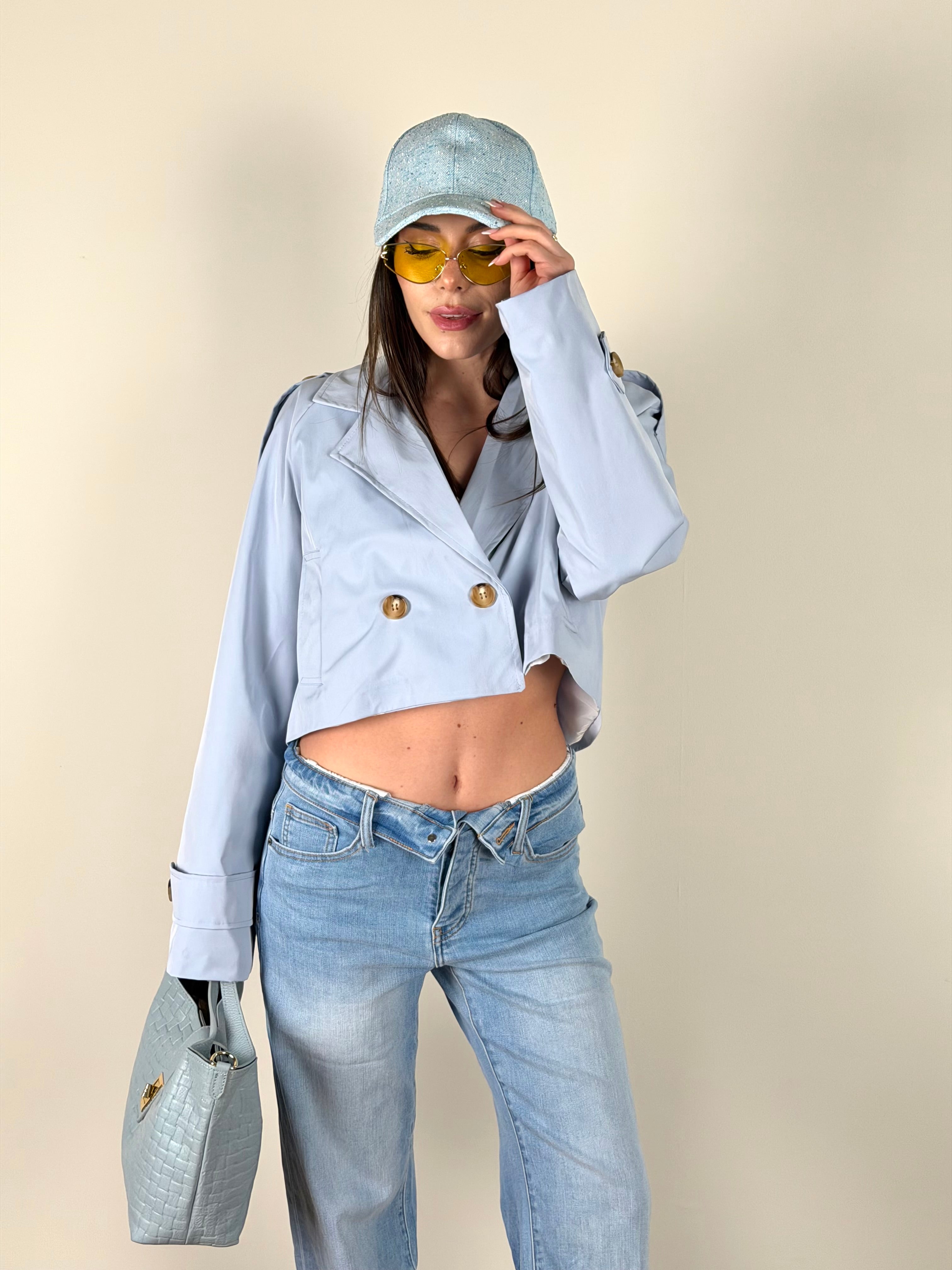 Trench crop celeste