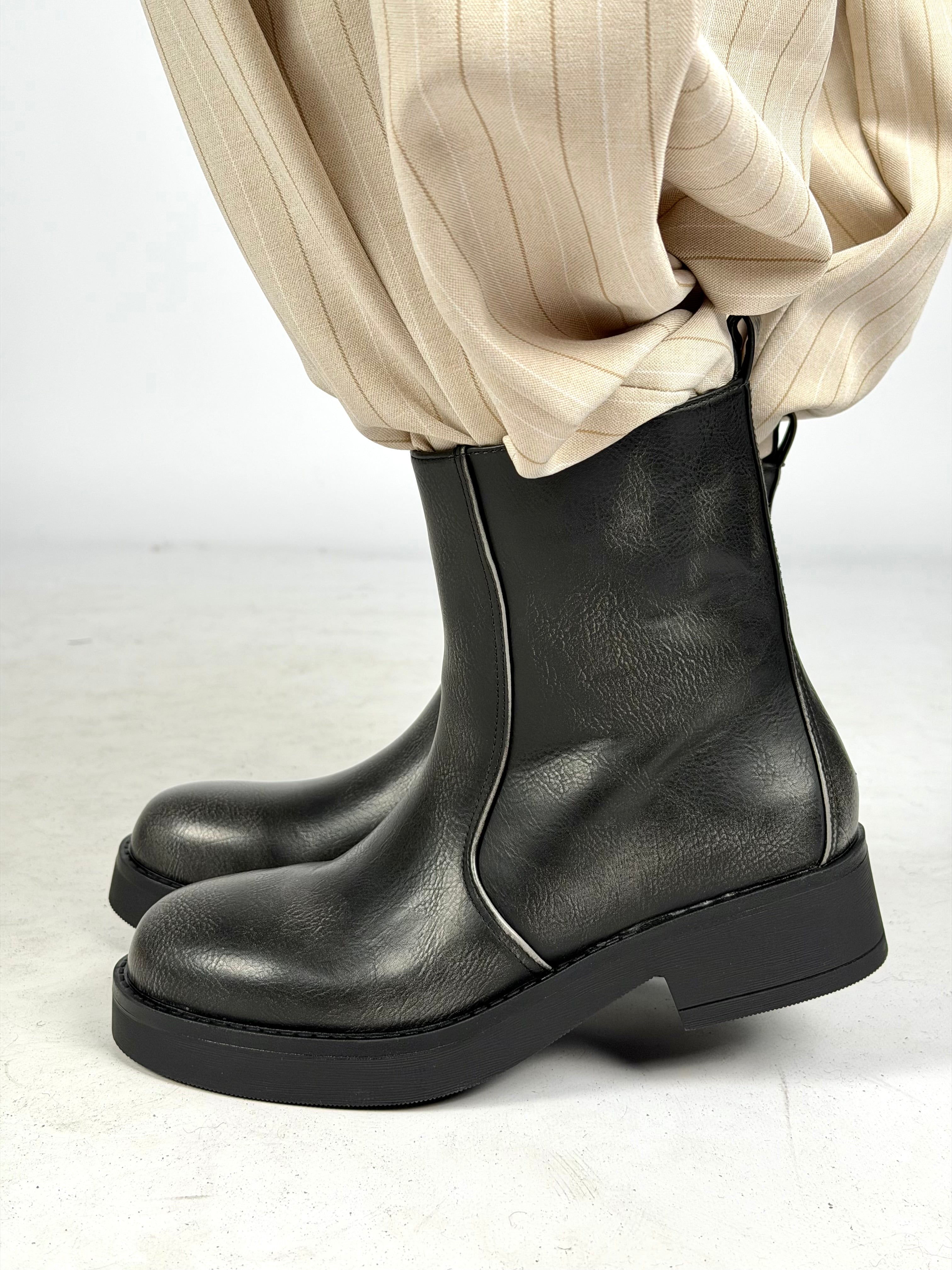 Tronchetto vintage nero