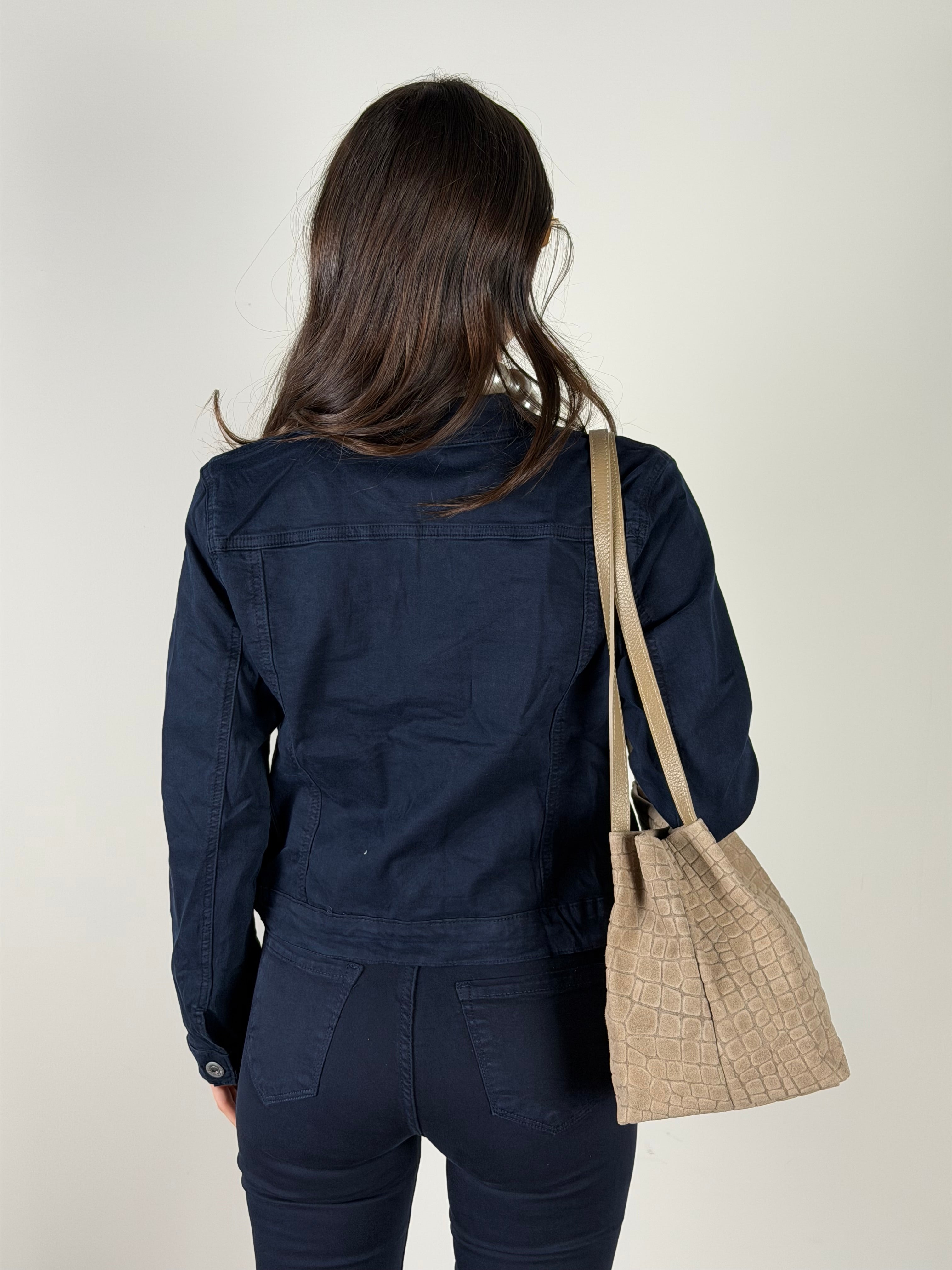Giubbino jeans Spring blu