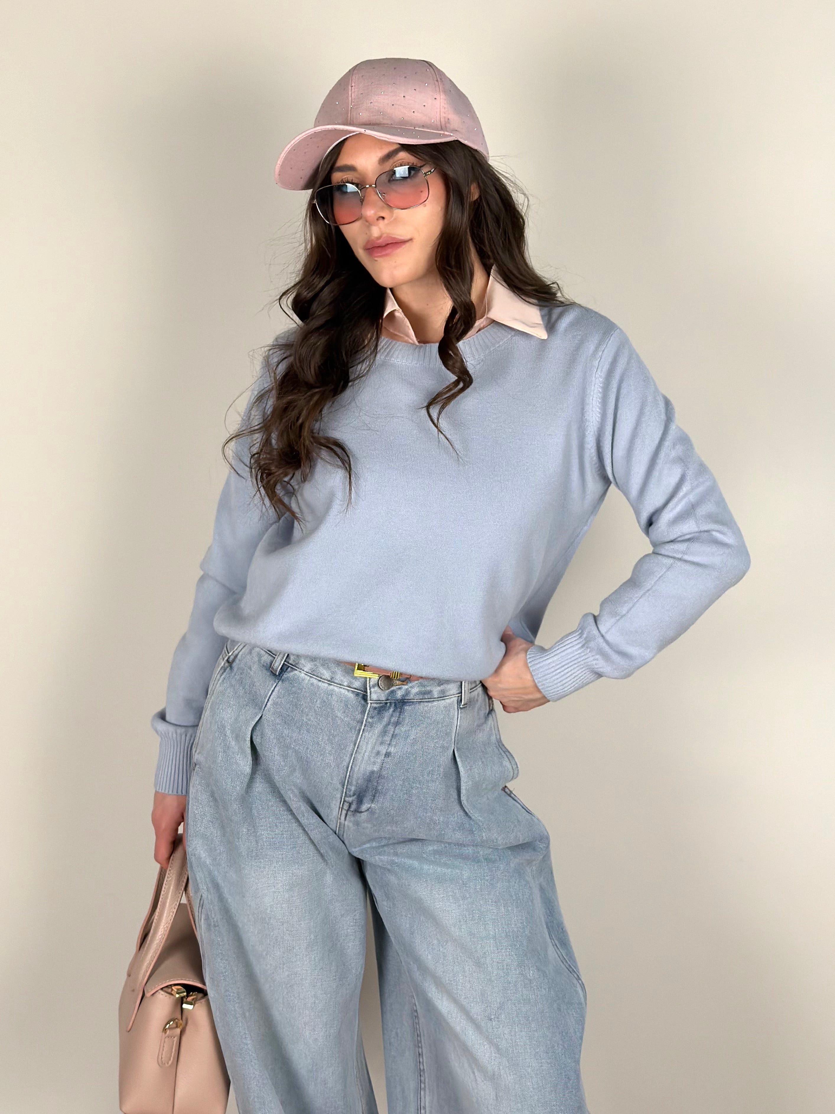 Maglia Boston celeste