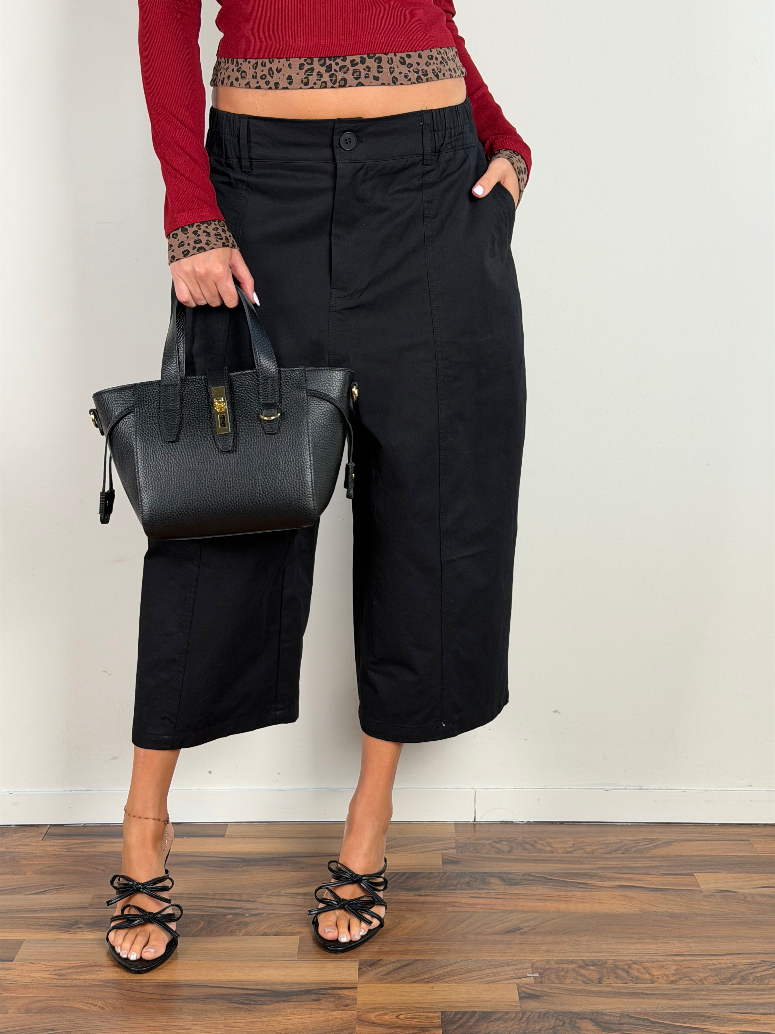 Pantalone Jasmine nero