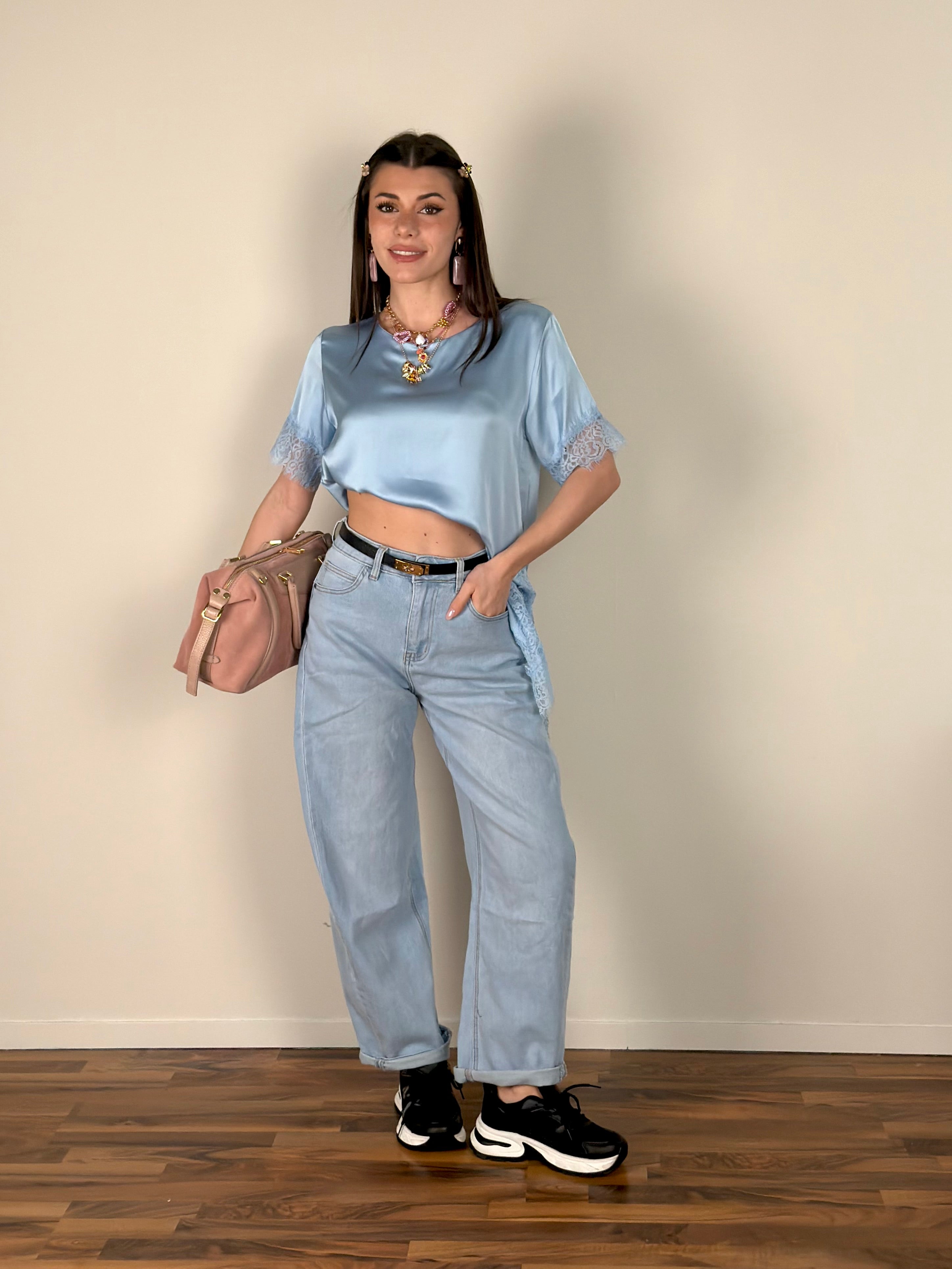 Maglia trasversale celeste