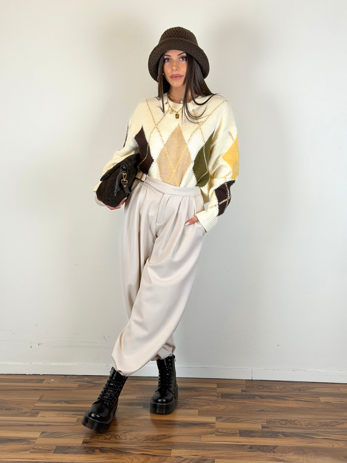 Pantalone Metropolitan beige