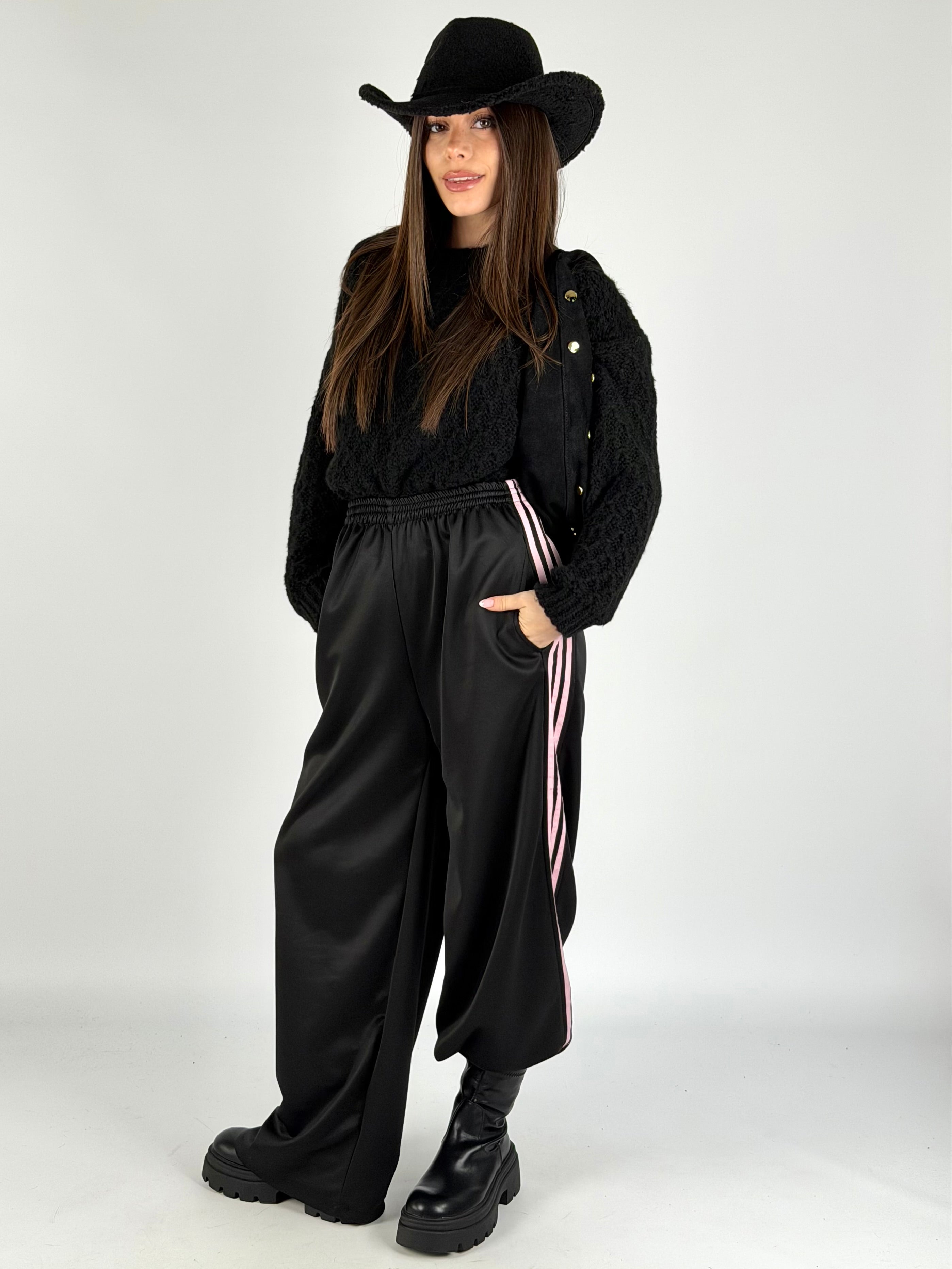 Pantalone Mabel nero
