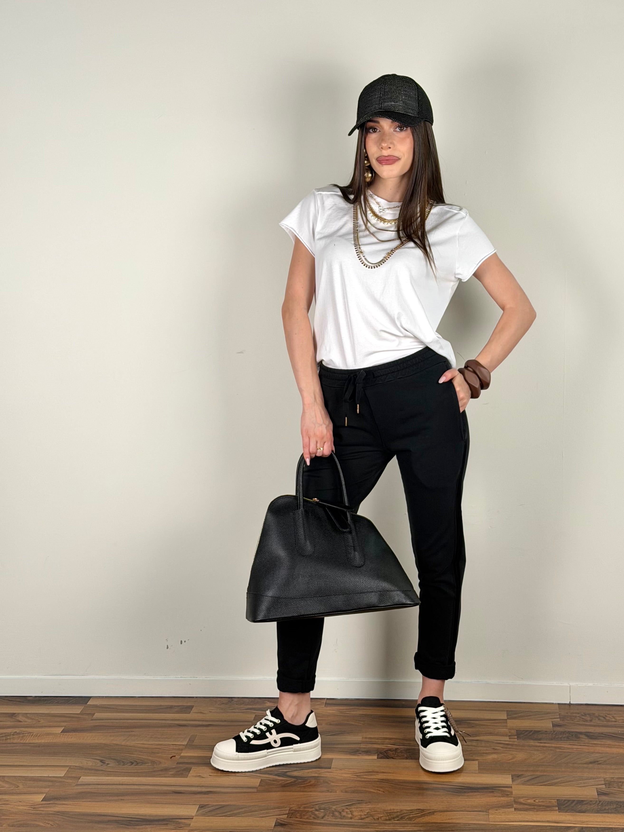 Pantalone Malibu nero
