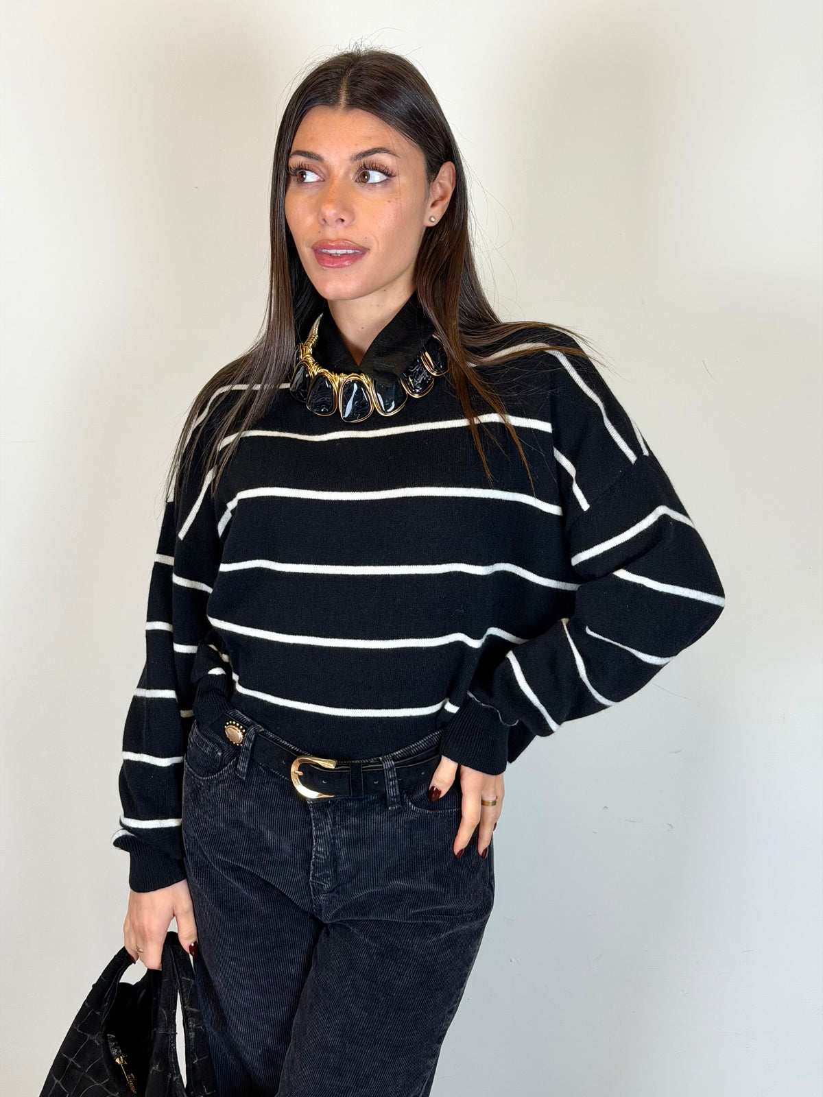 Maglia Yvonne nero