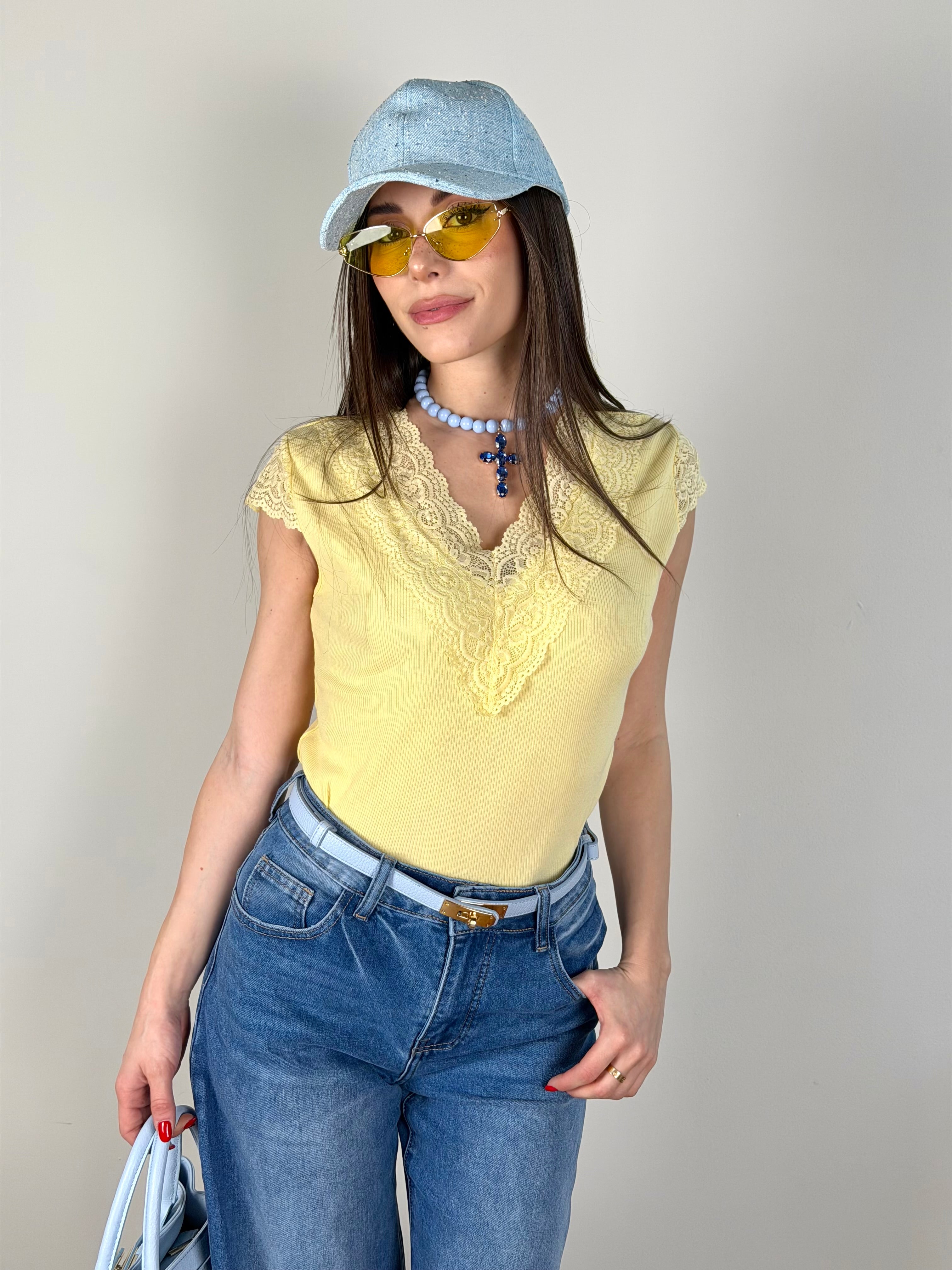 Maglia Melany gialla