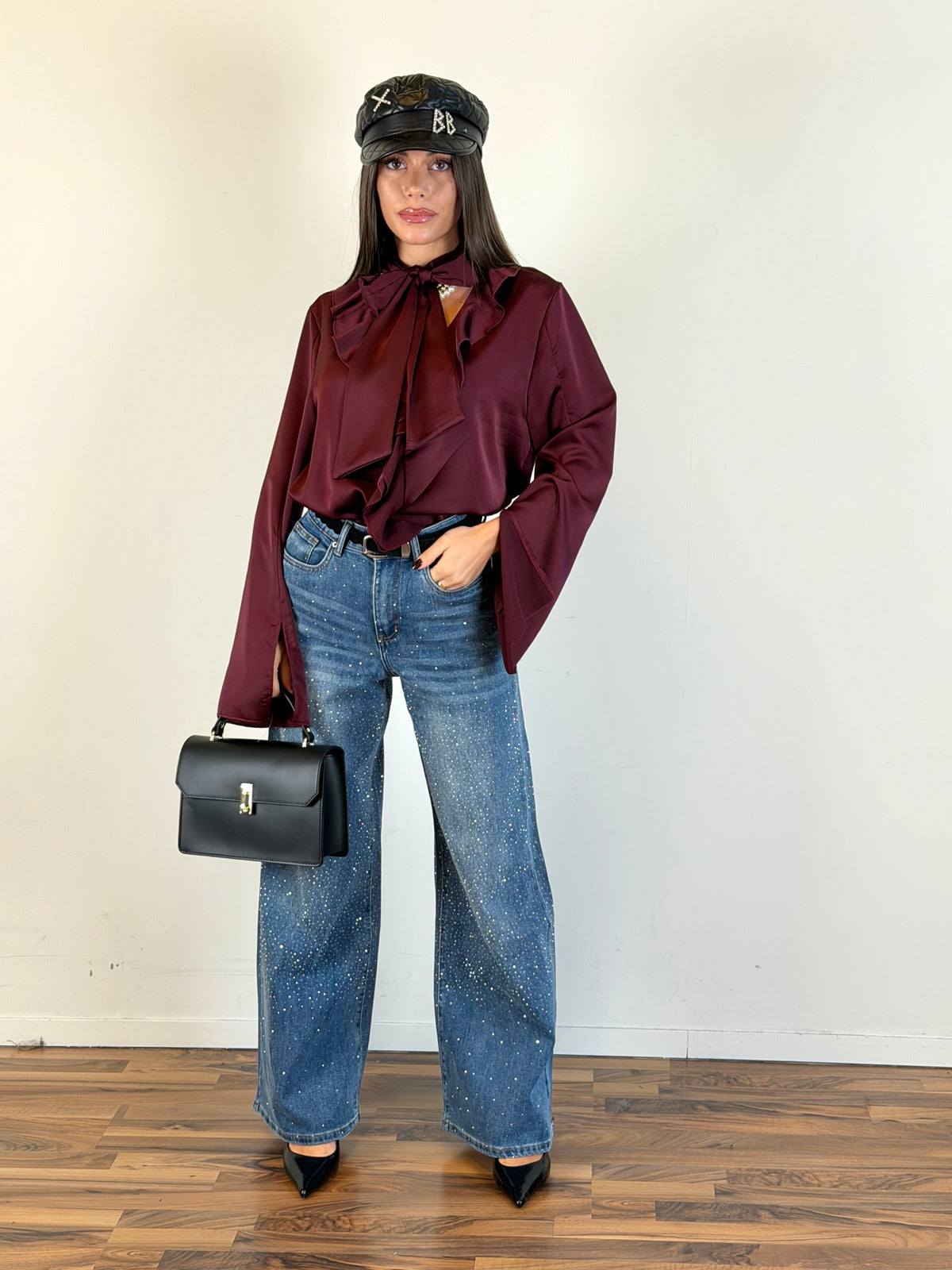 Jeans Flare blu