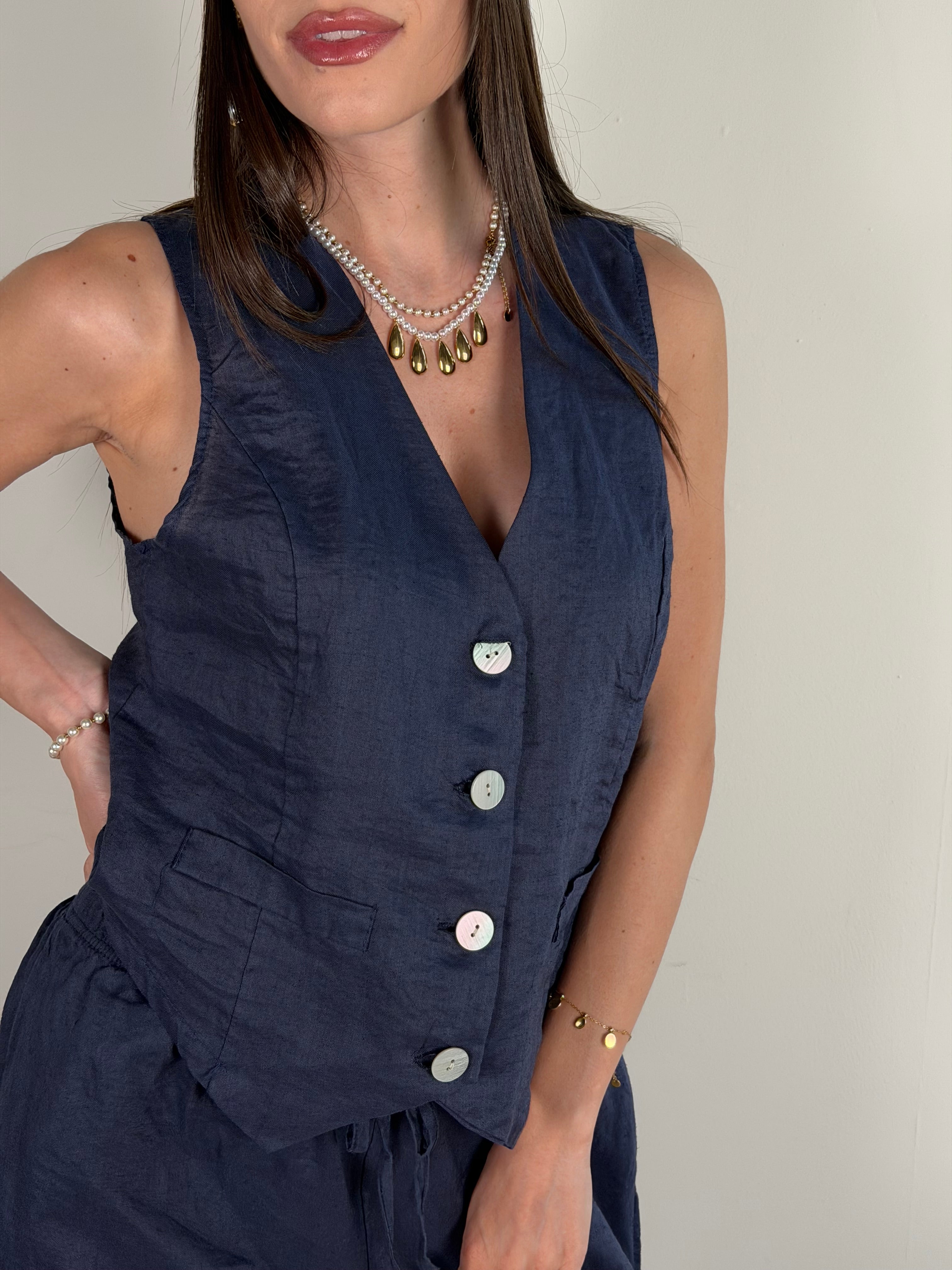 Completo Nadia blu