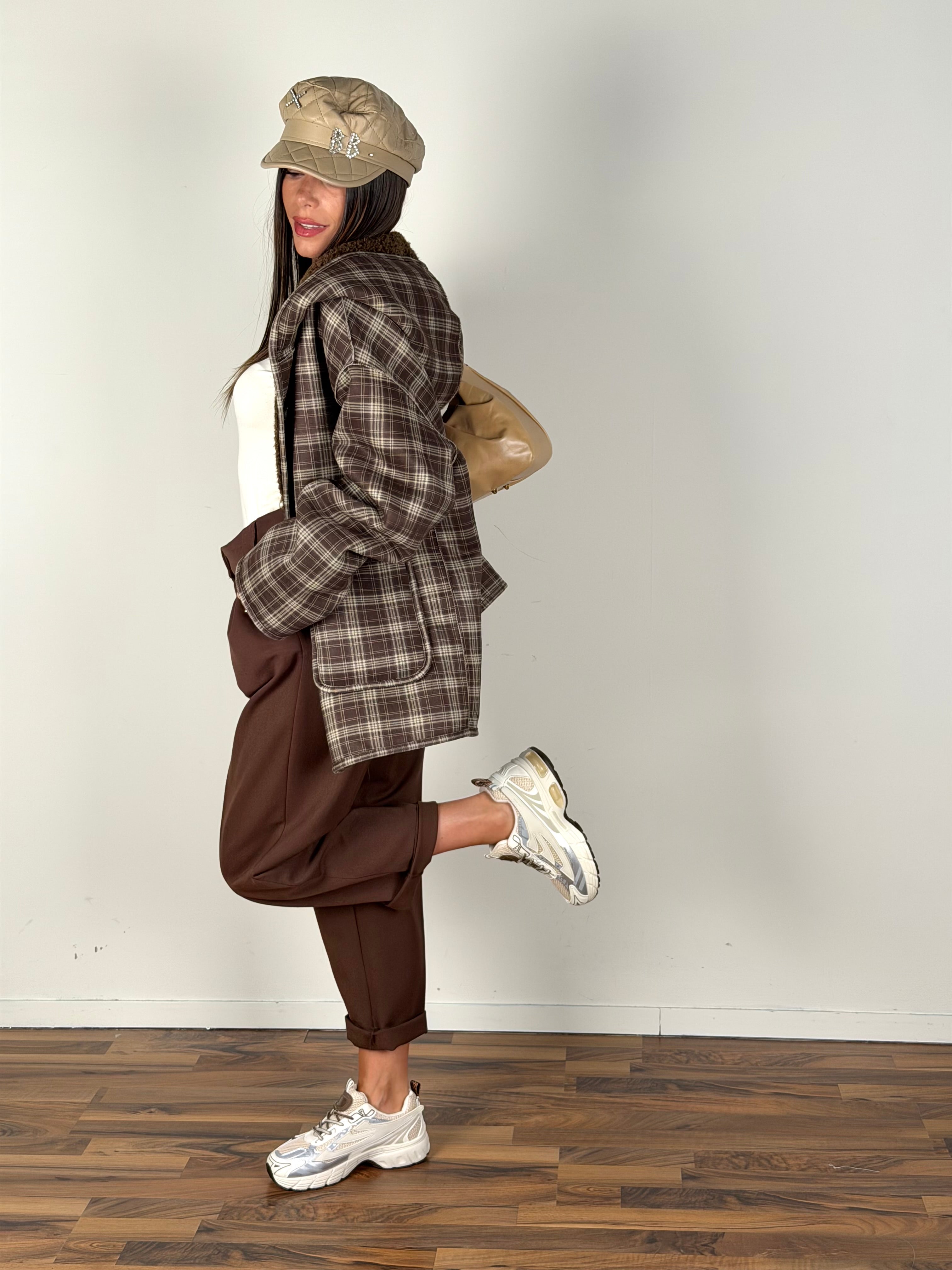 Teddy reversibile moro