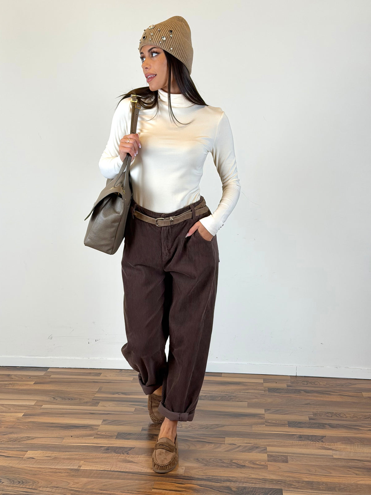 Pantalone Autunno moro