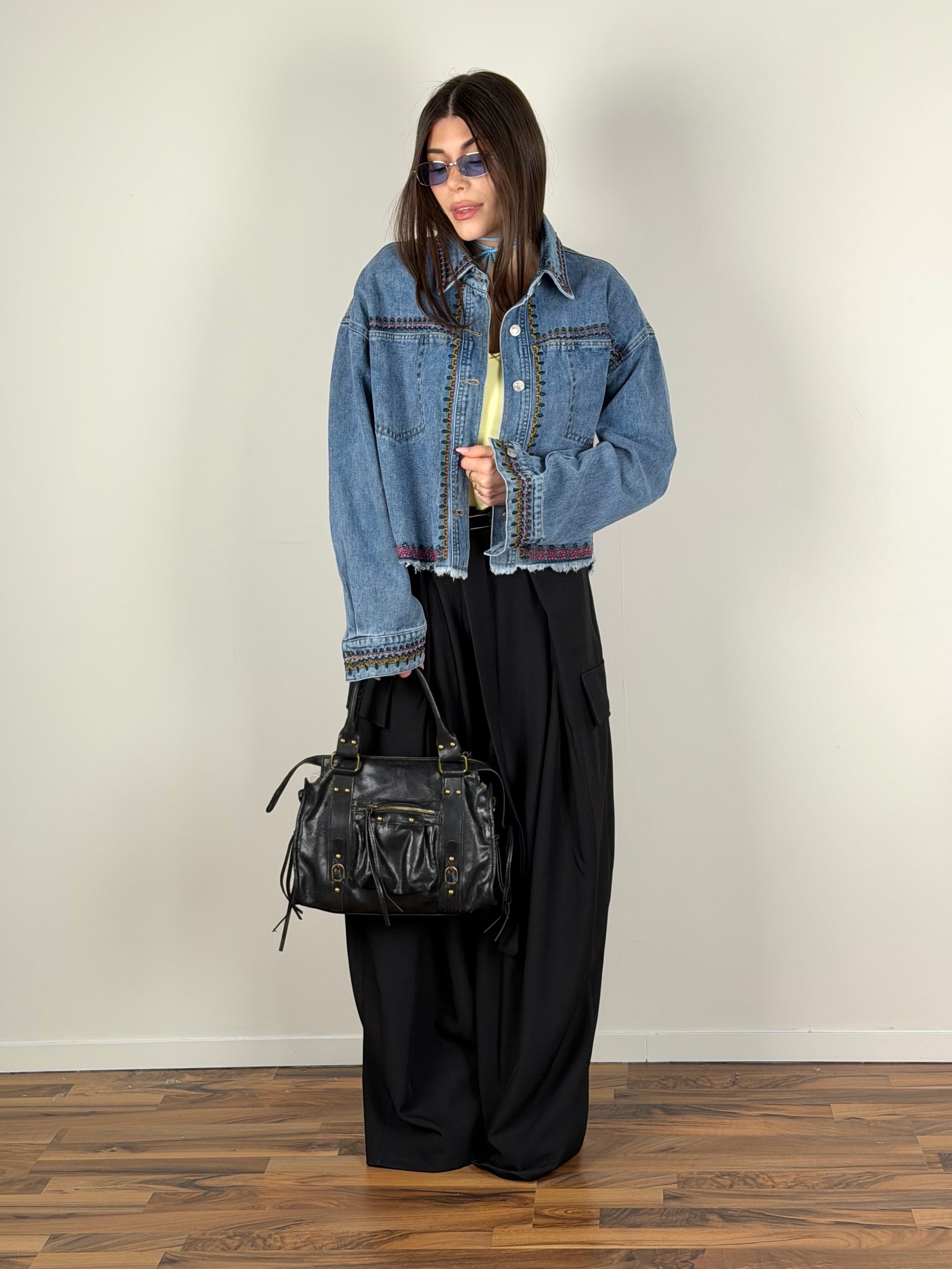 Giubbino denim indie