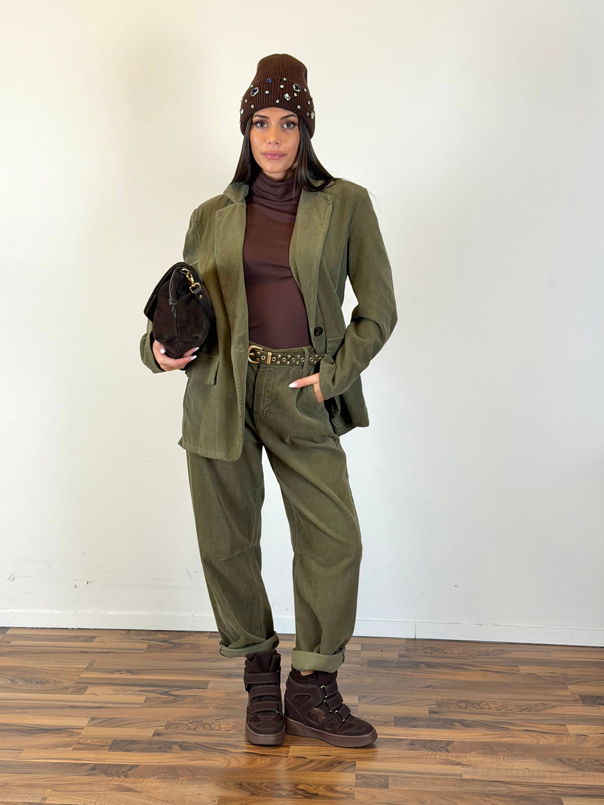 Giacca Autunno verde