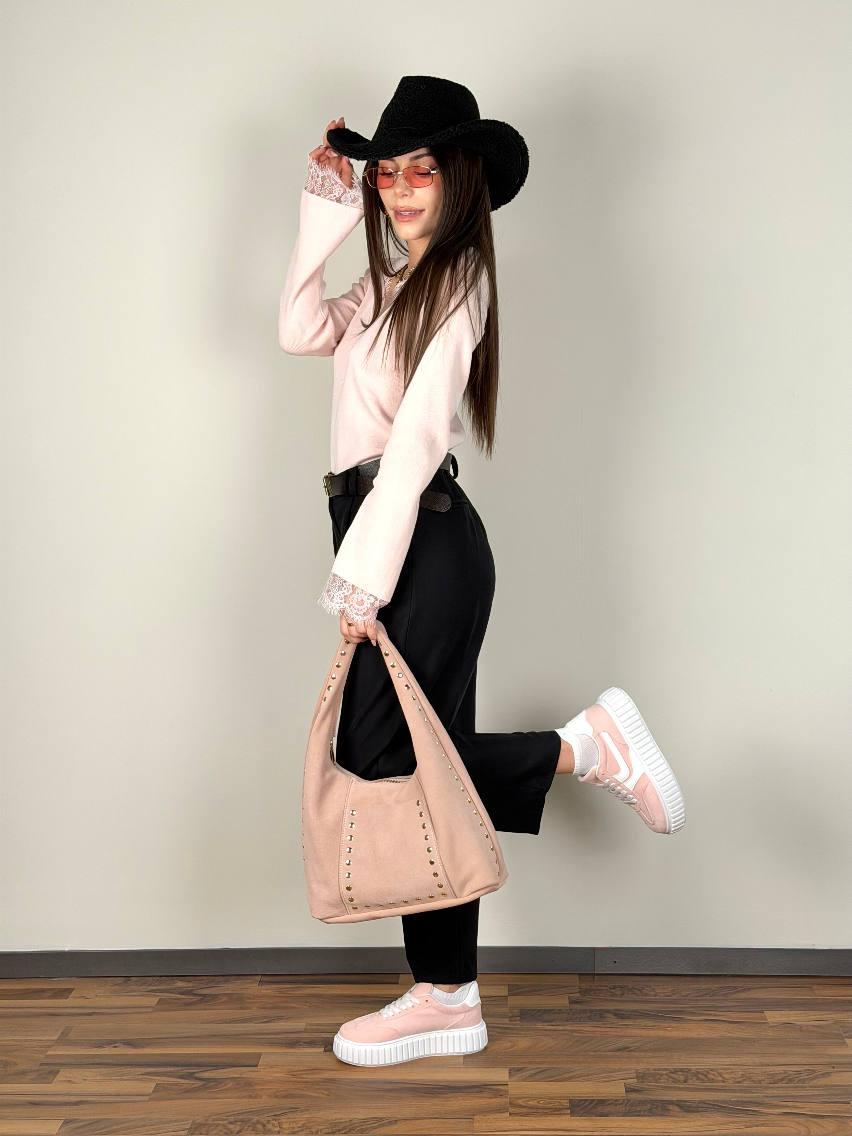 Pantalone Celine nero