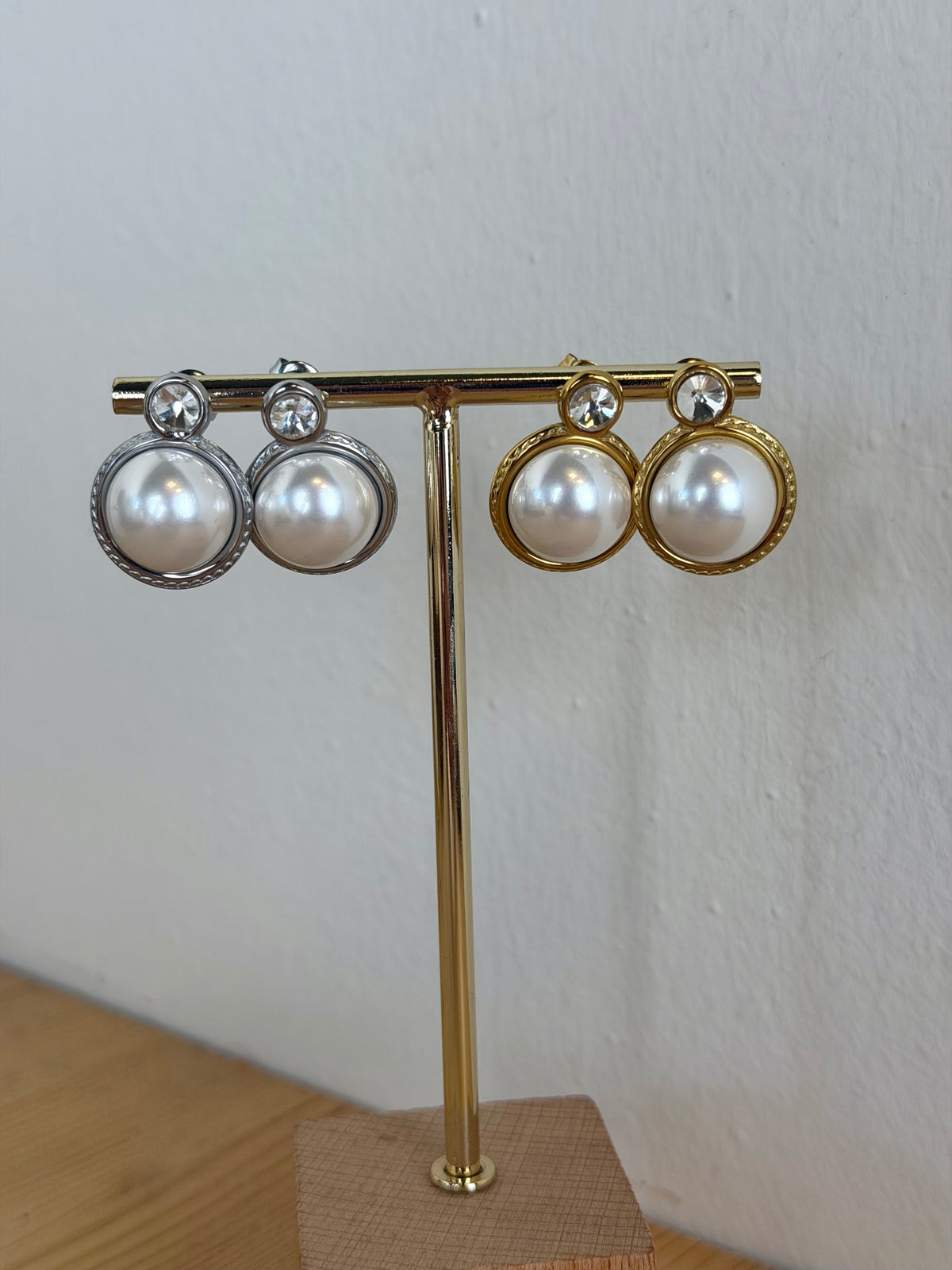 Orecchini perla - collezione perla