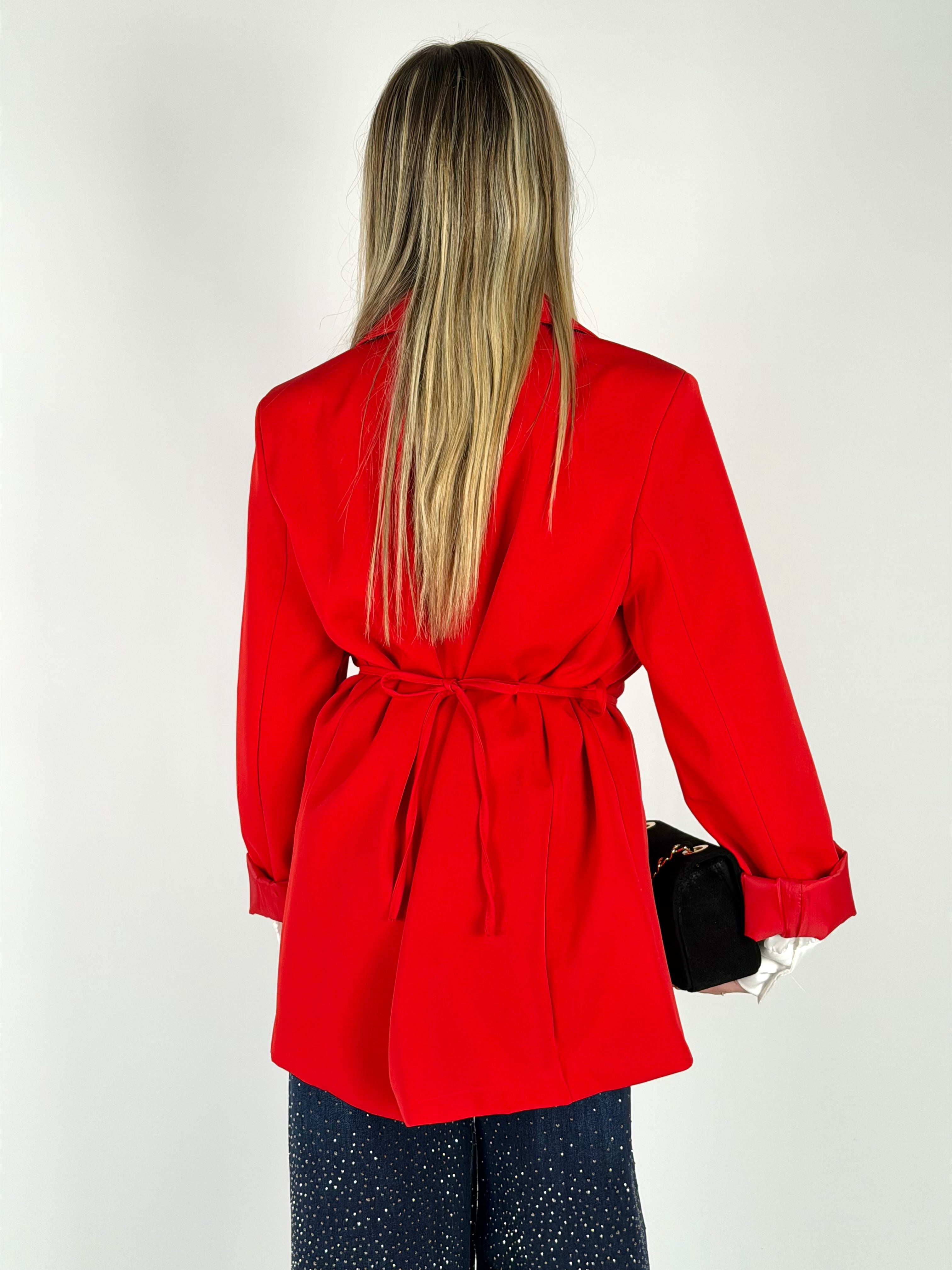 Giacca Crystal rossa