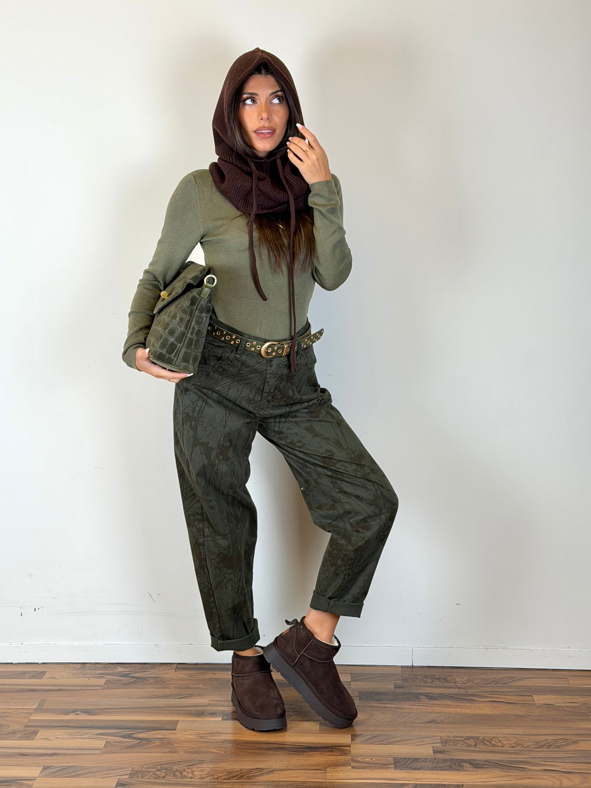 Jeans Luisa verde
