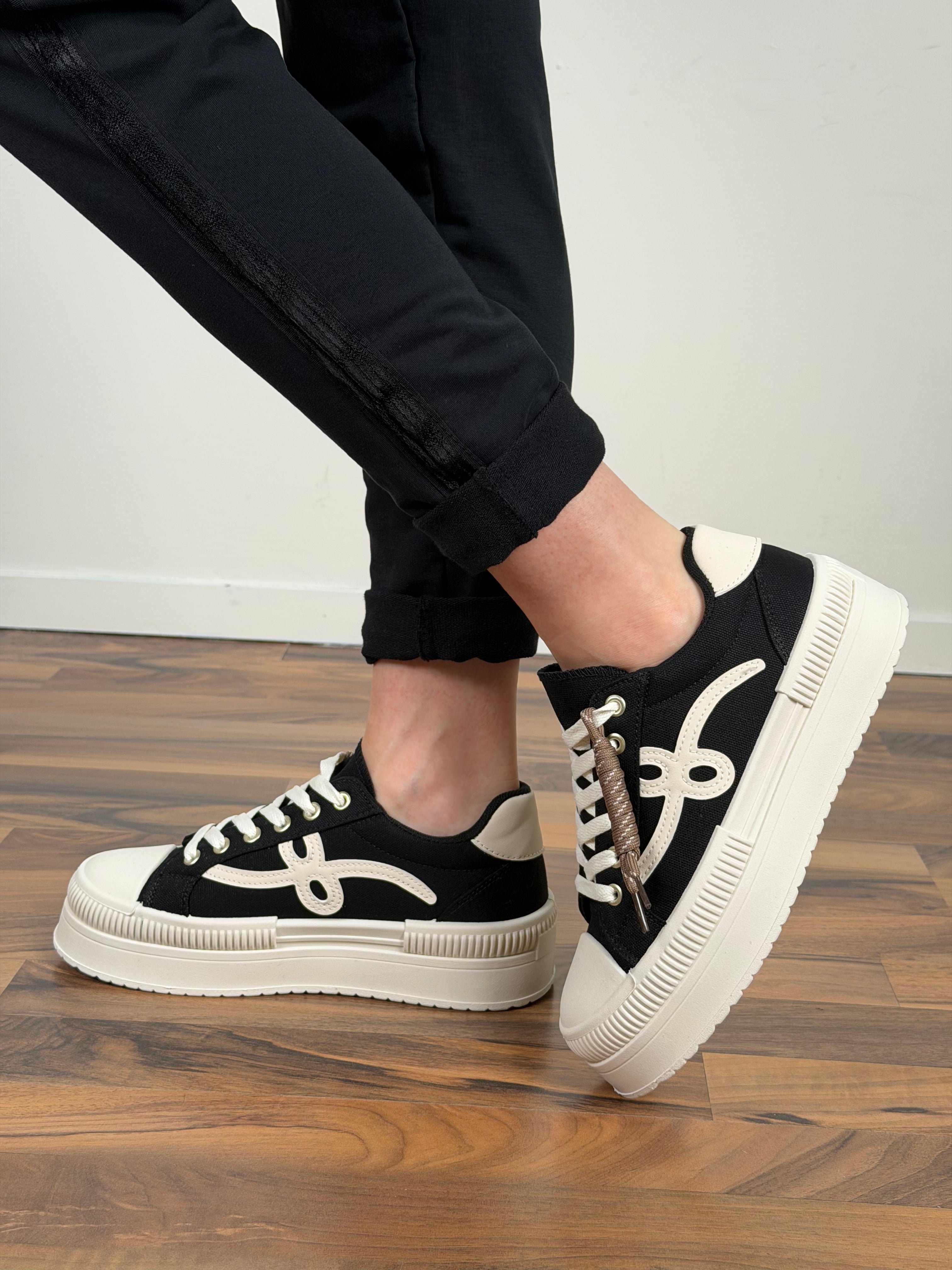 Sneaker zoe nere