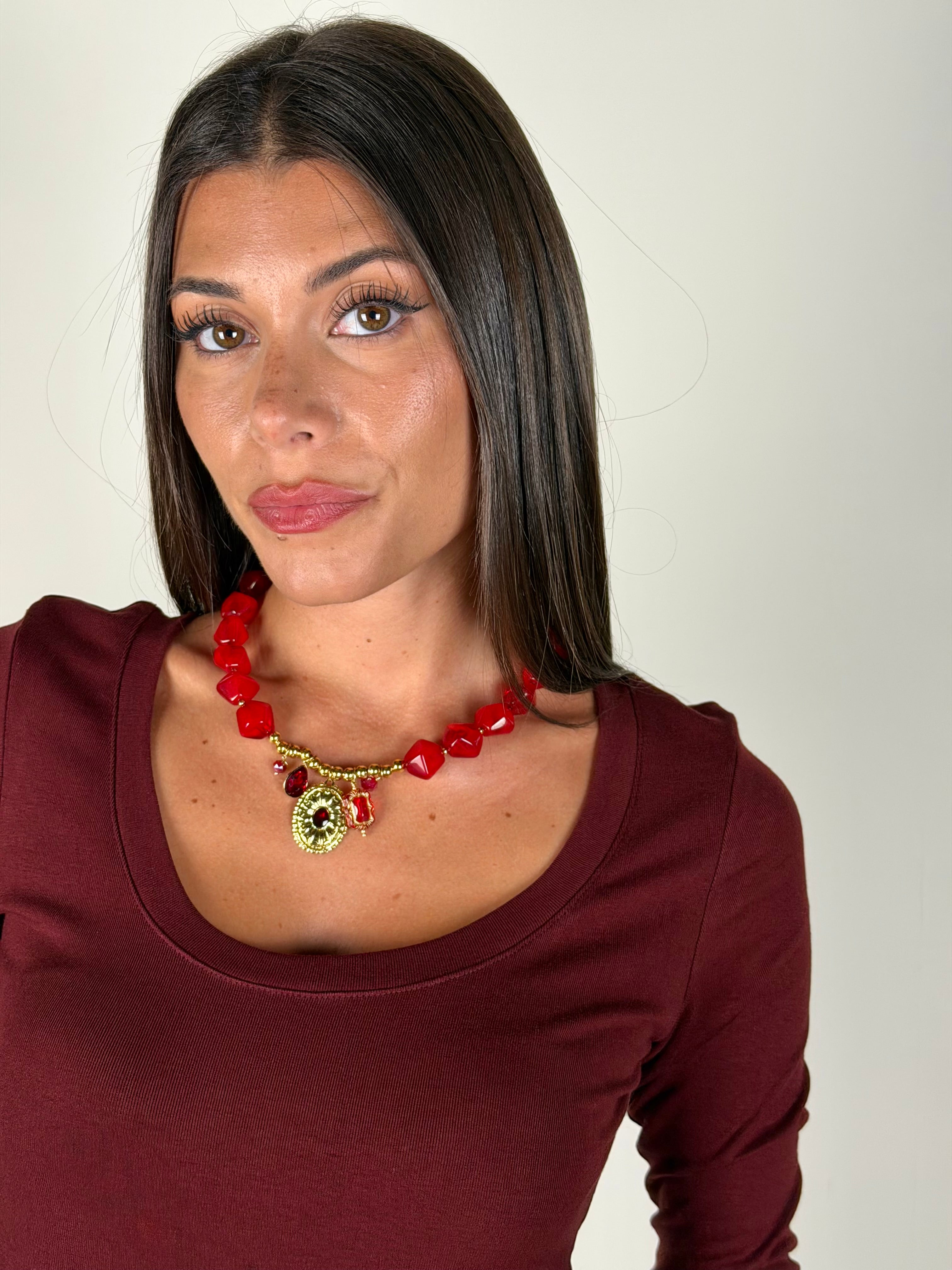 Collana Regina   - collezione regina di cuori