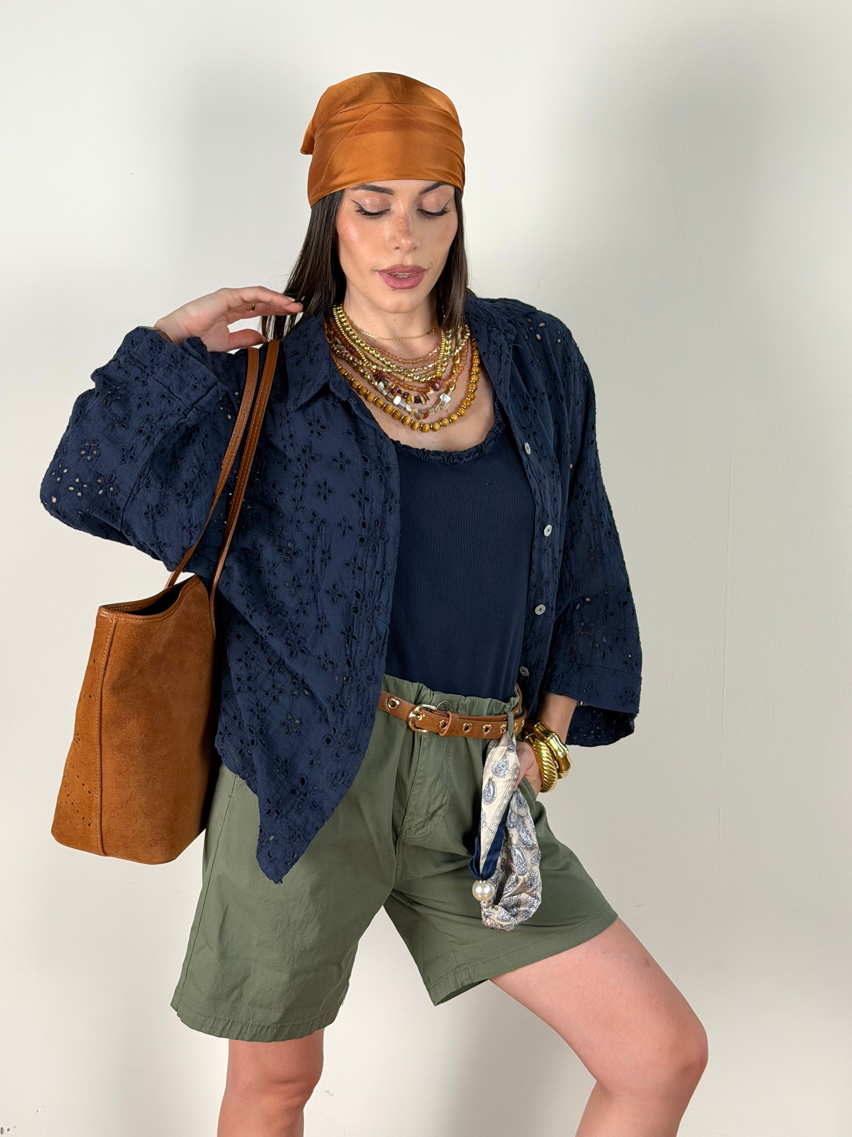 Camicia Secret blu