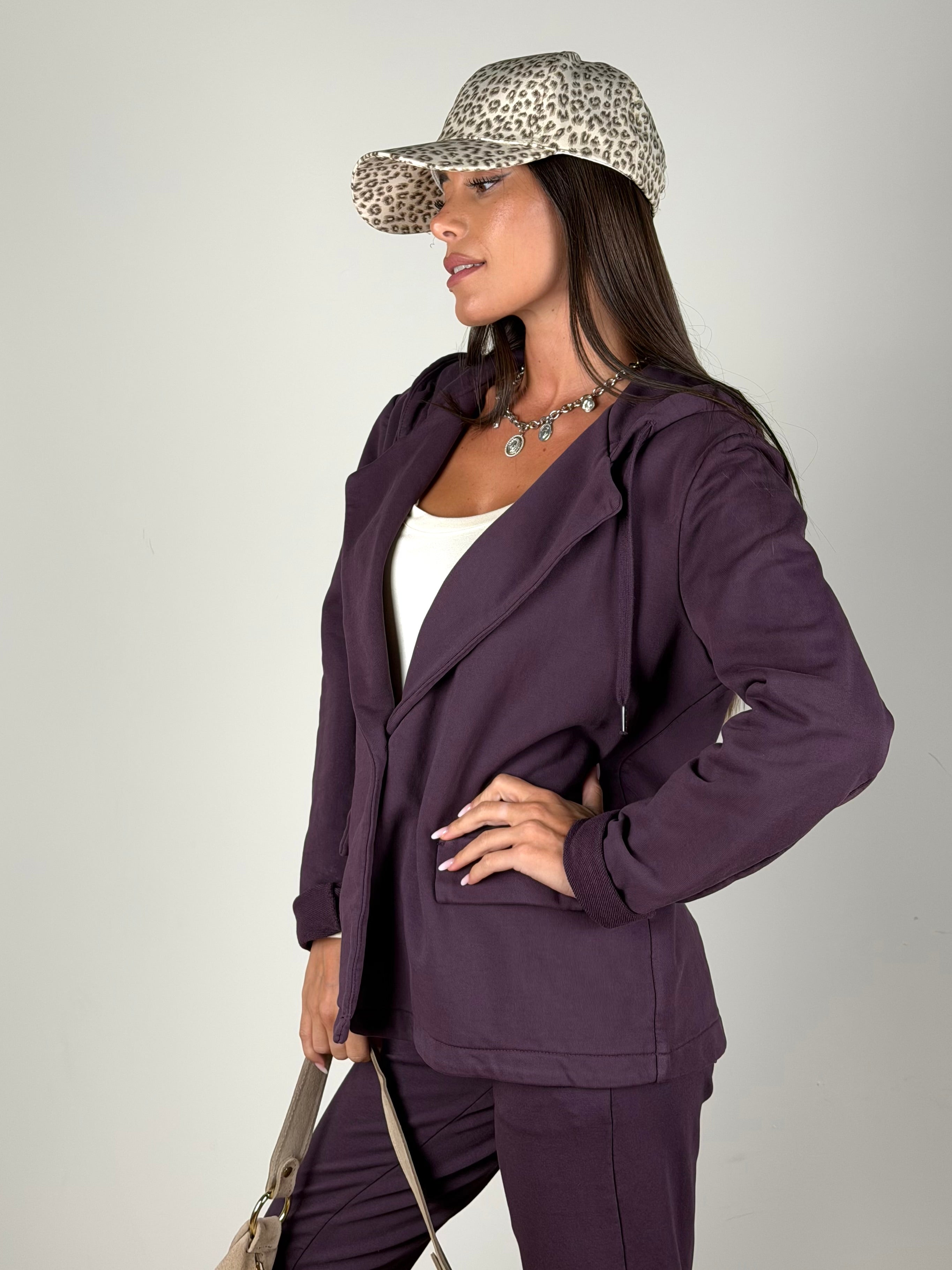 Giacca Andromeda bordeaux