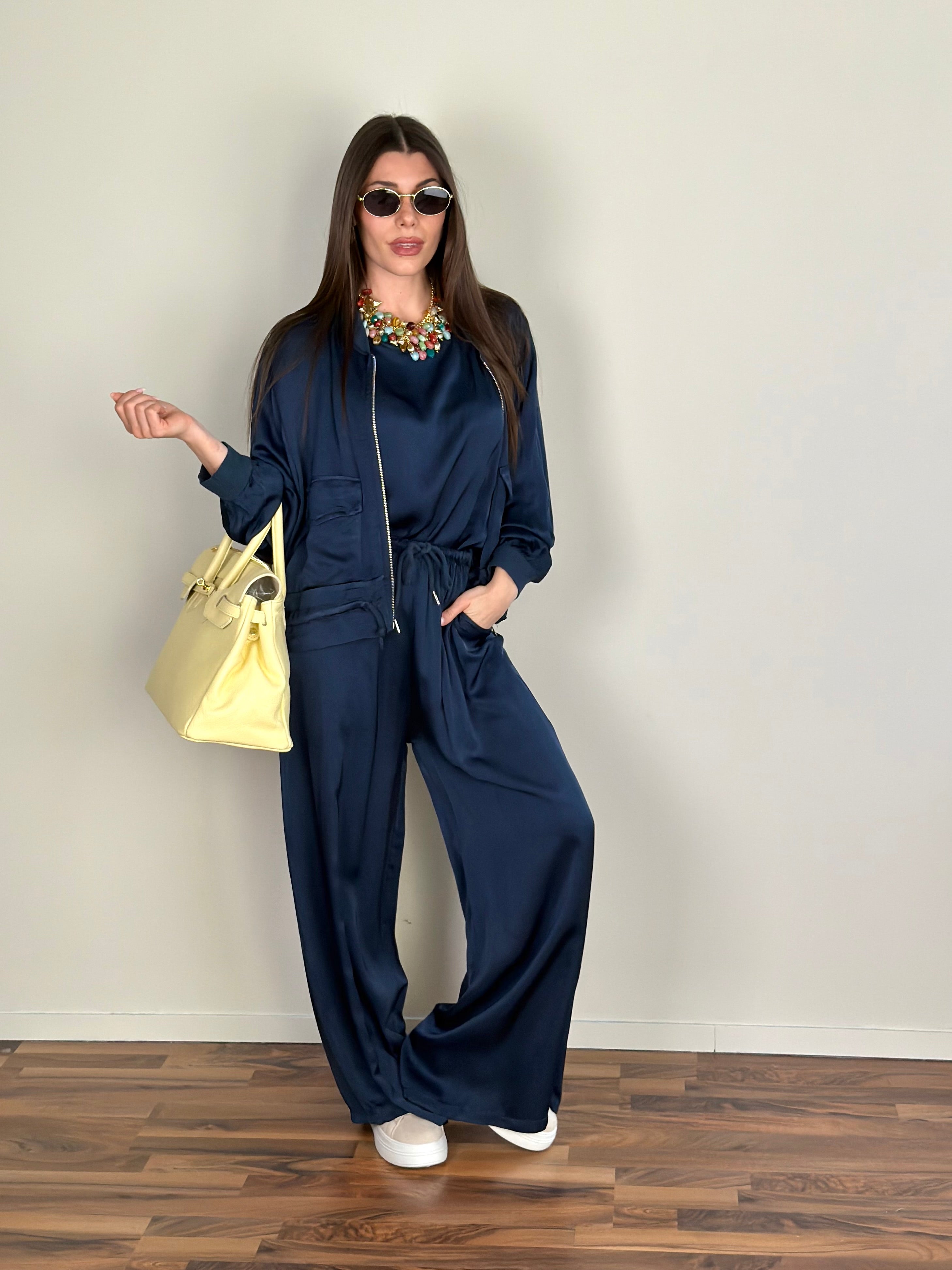Felpa Miranda blu
