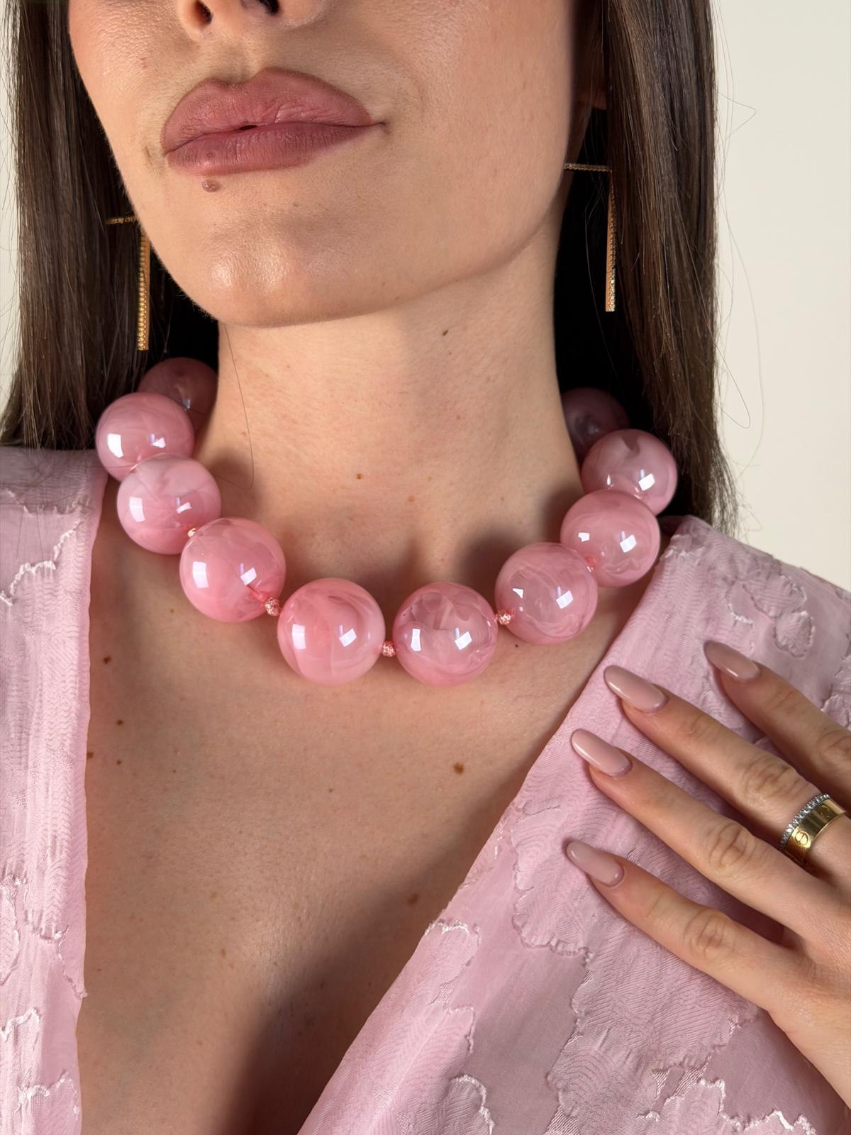 Collana Maxi perla - 4 colori