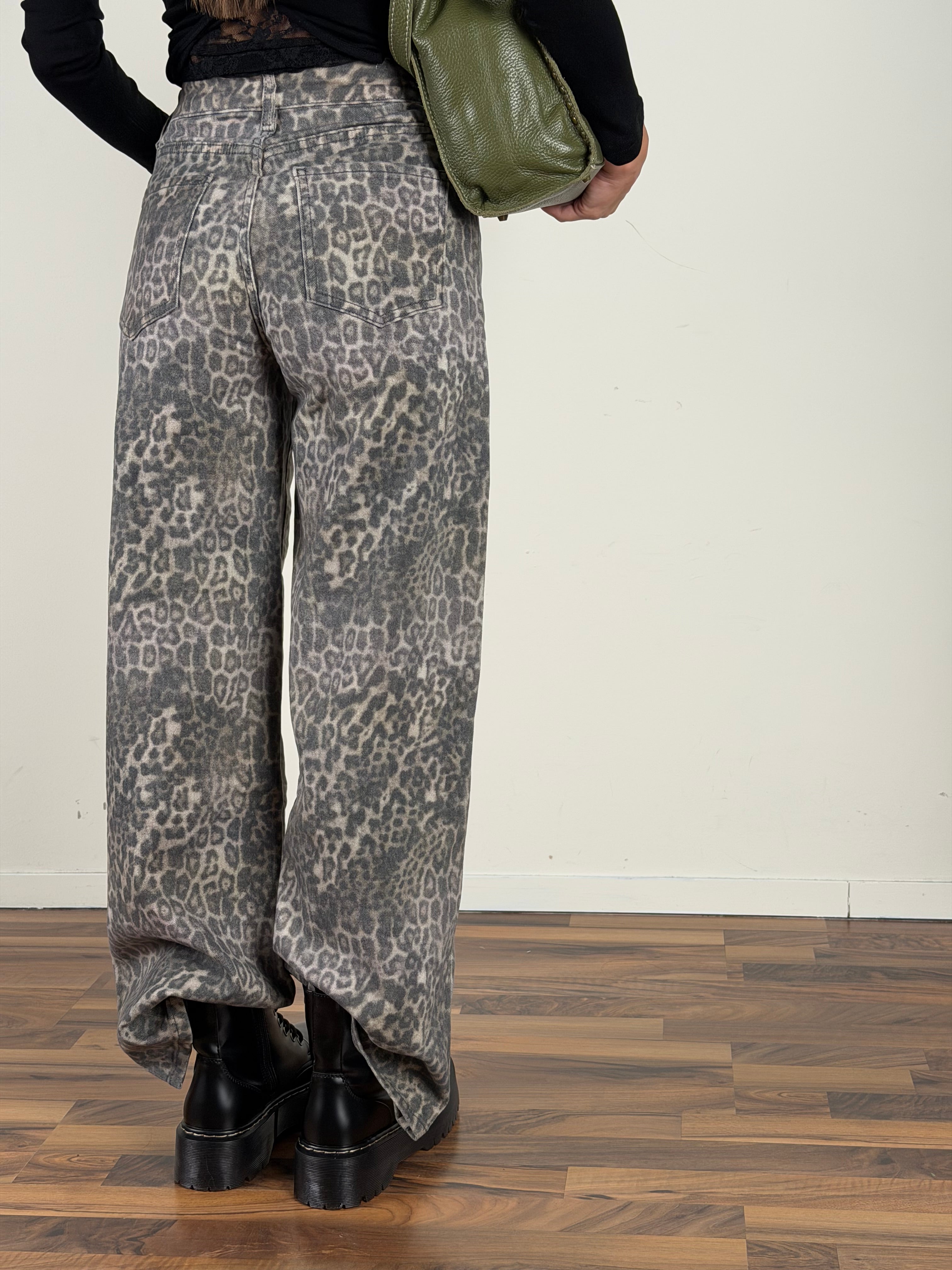 Jeans Animalier Hype