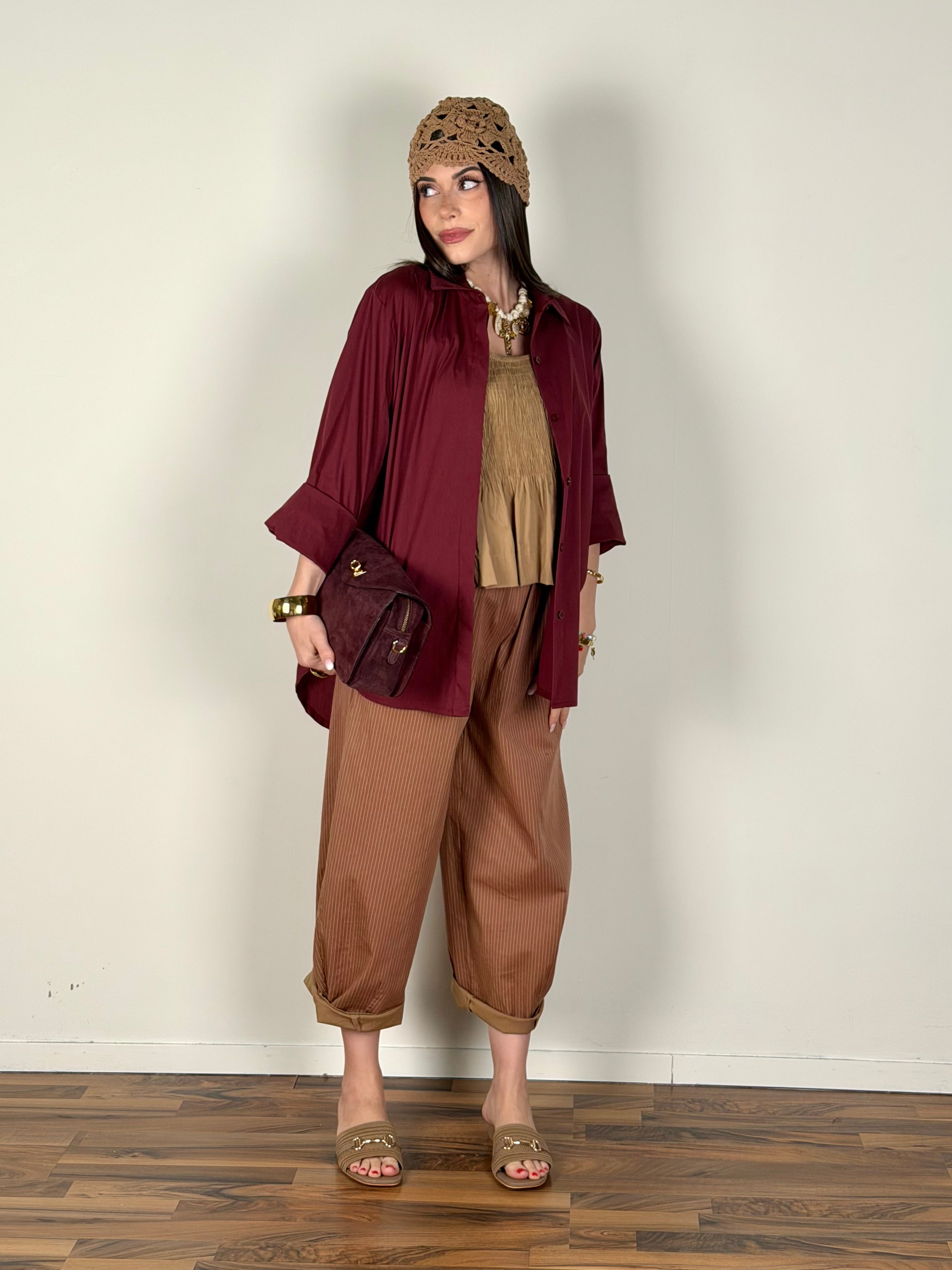 Camicia Prince Bordeaux