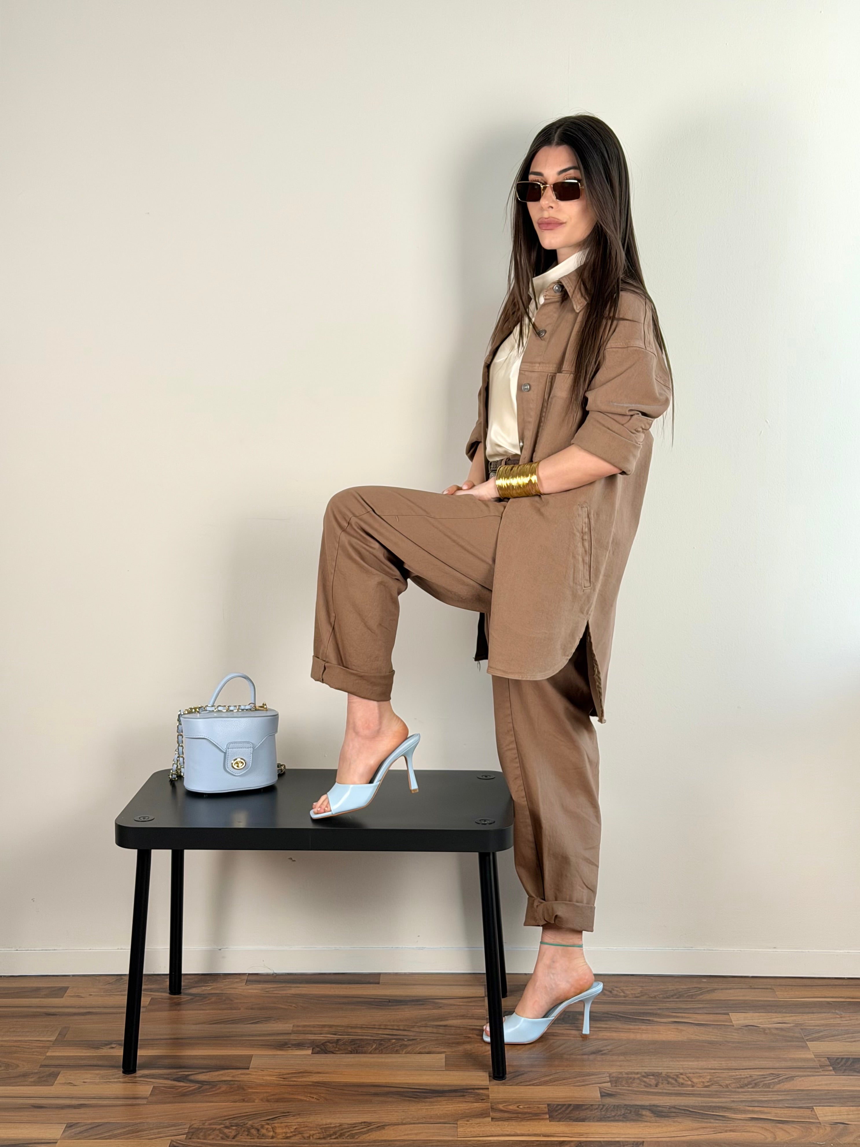 Sabot aperto celeste