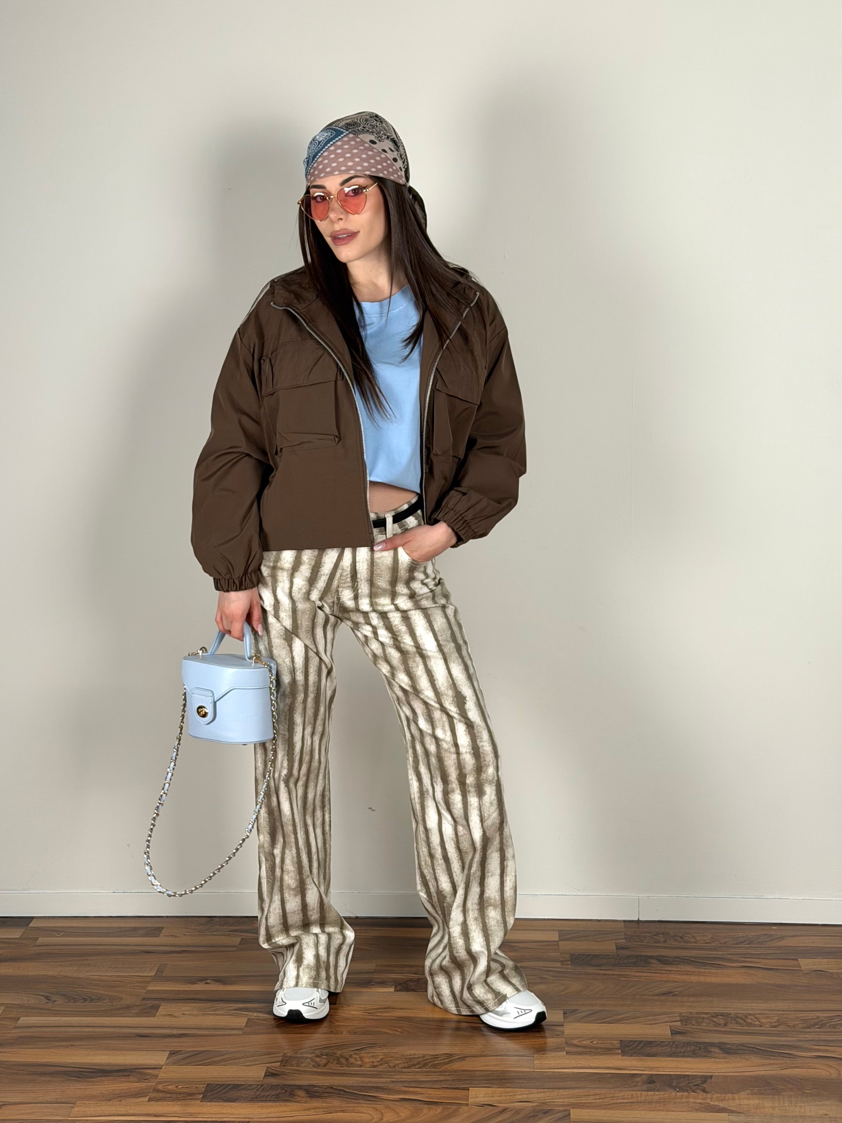 Bomber Stay chic moro