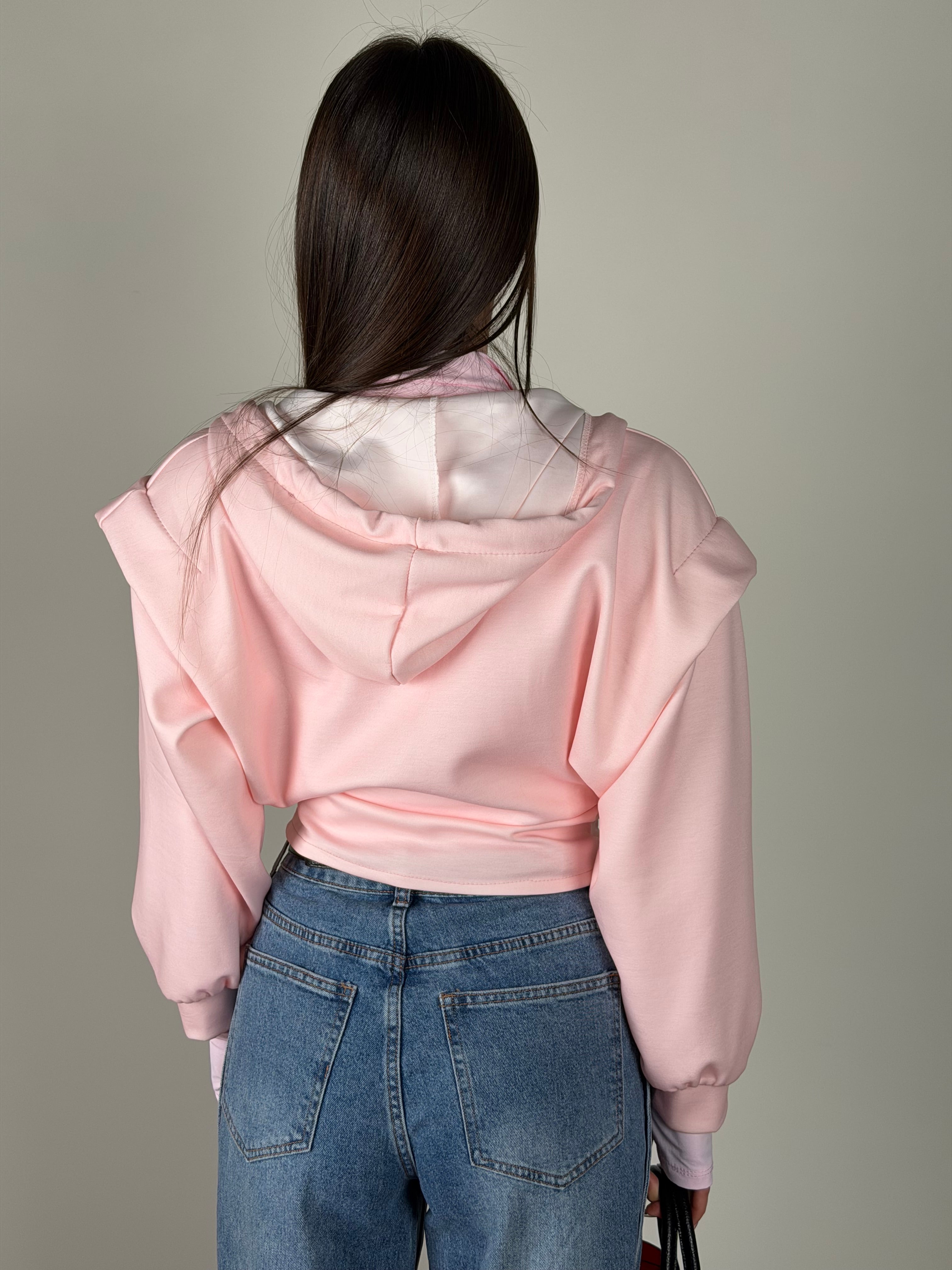 Felpa Rubacuori rosa