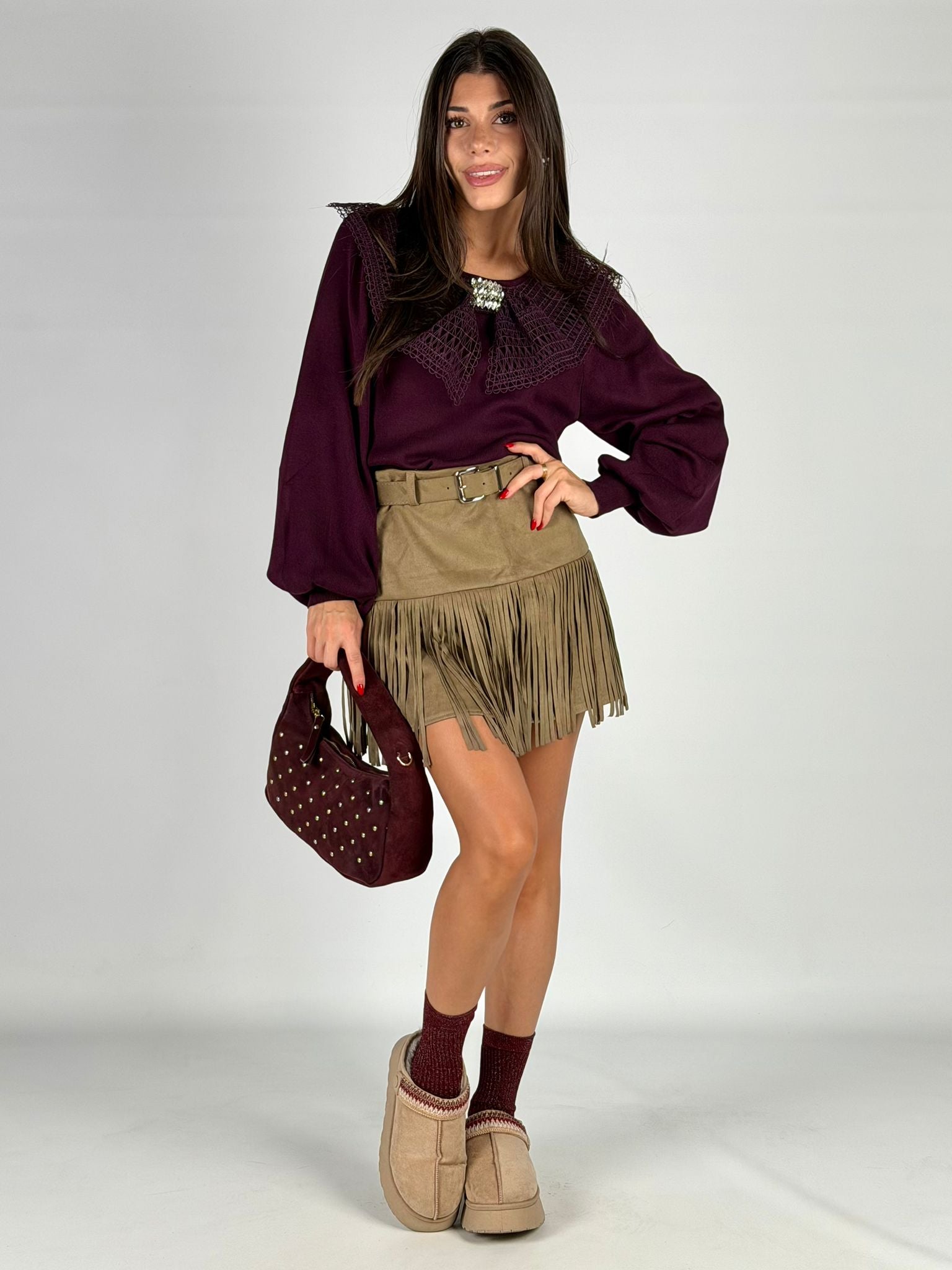 Maglia Dallas prugna